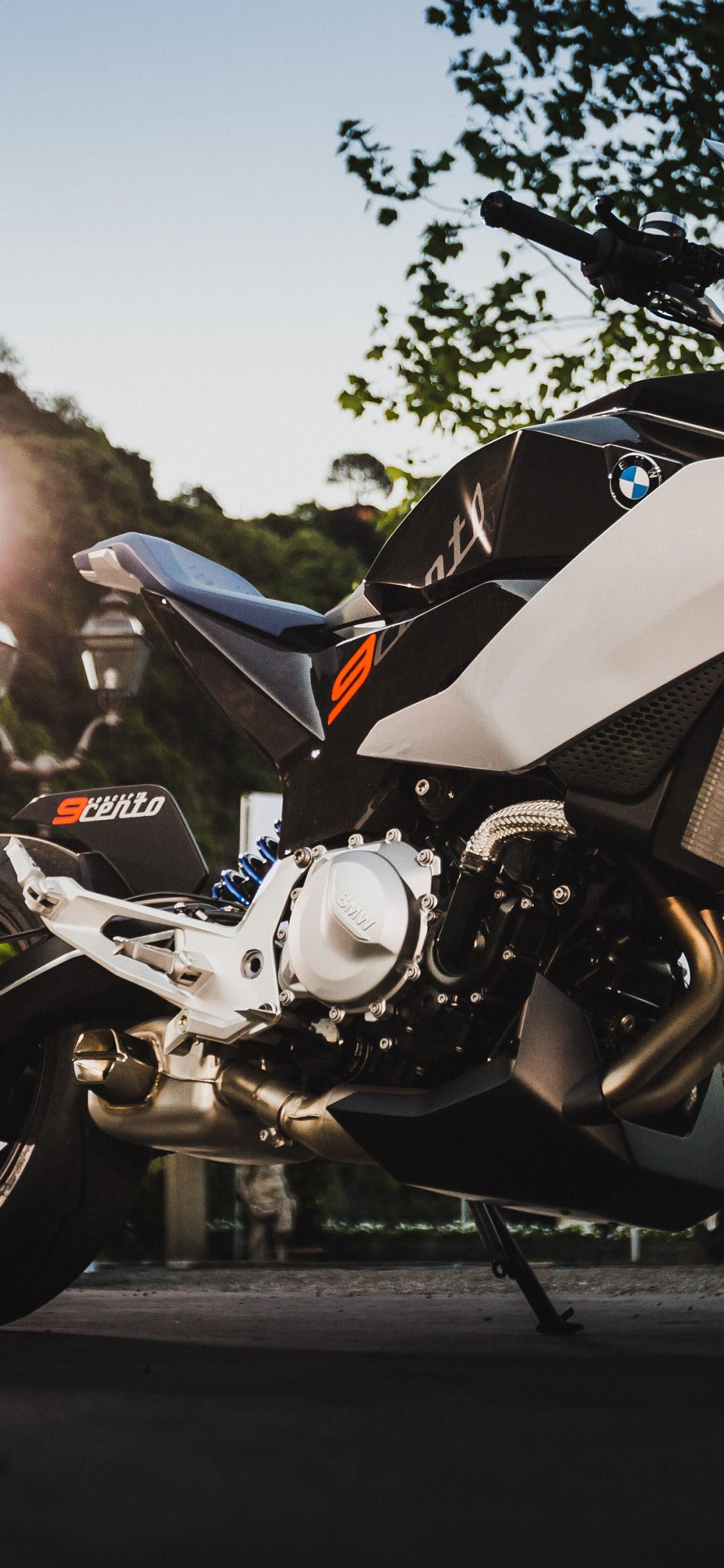 Обои концептуальные мотоциклыhd, Байерише Моторен Верке АГ, мотоцикл, спортивный мотоцикл, БМВ с 1000 РР в разрешении 1125x2436