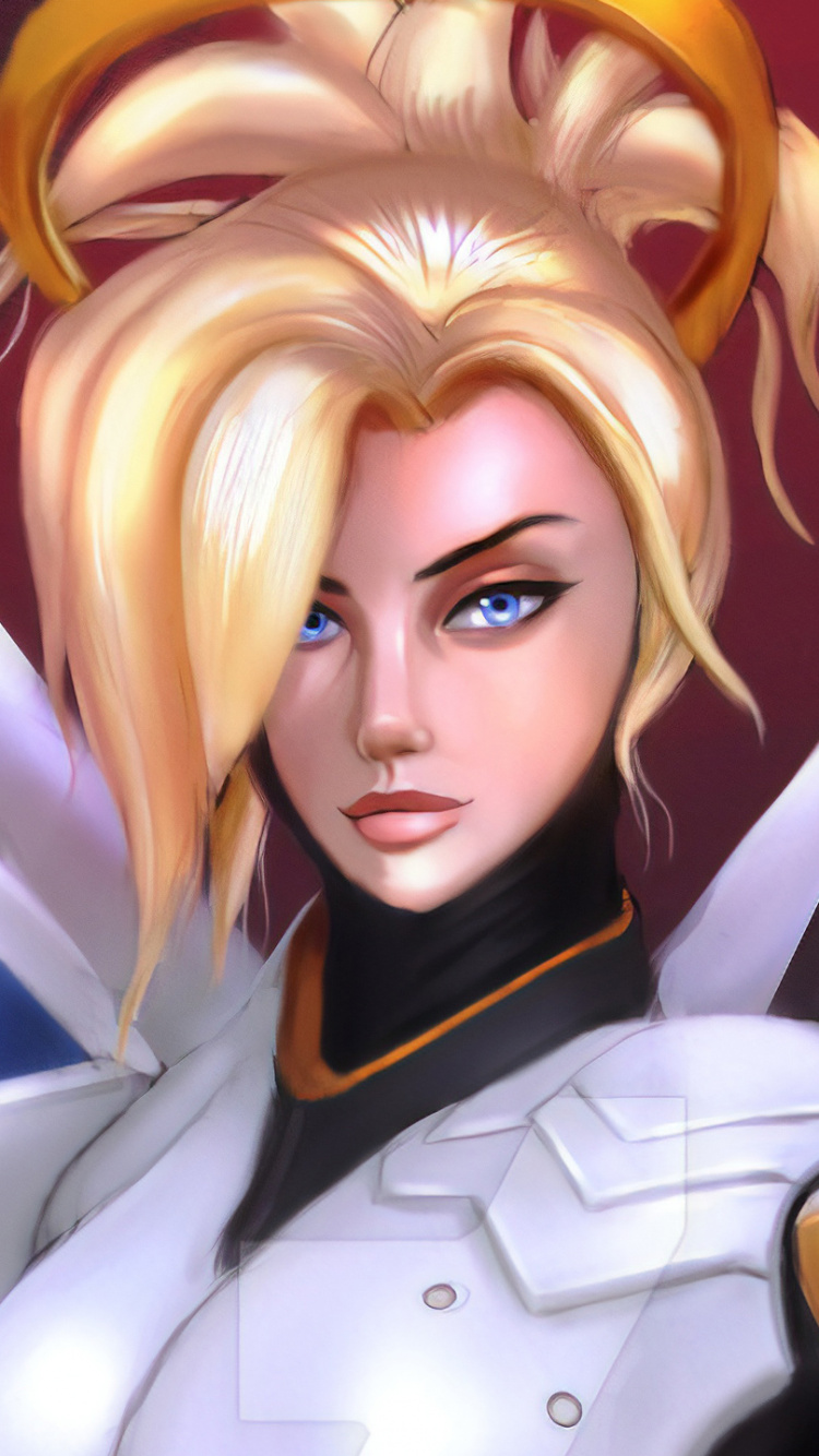 Обои Overwatch, мультфильм, аниме, фигурка, герой в разрешении 750x1334