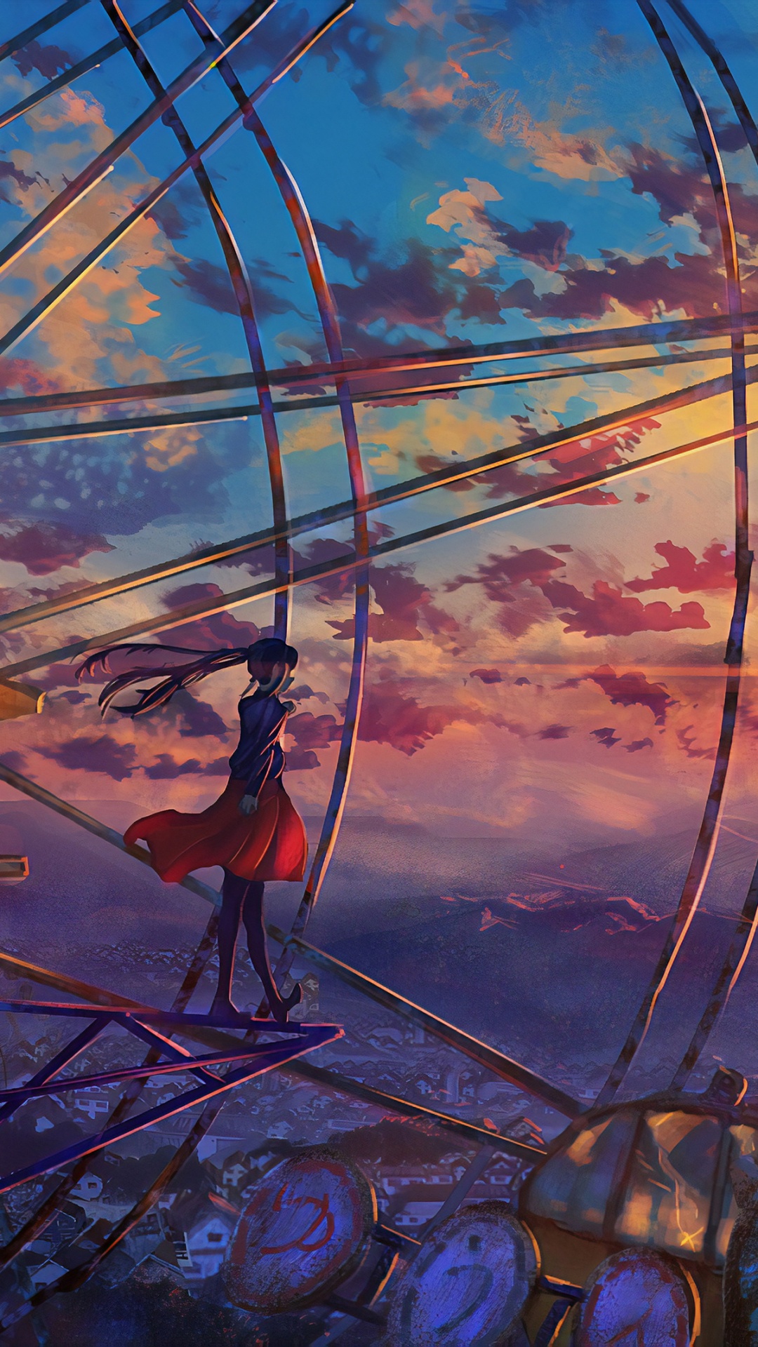 Обои аниме, живопись, арт, стратегии видео игры, приключенческая игра в разрешении 1080x1920