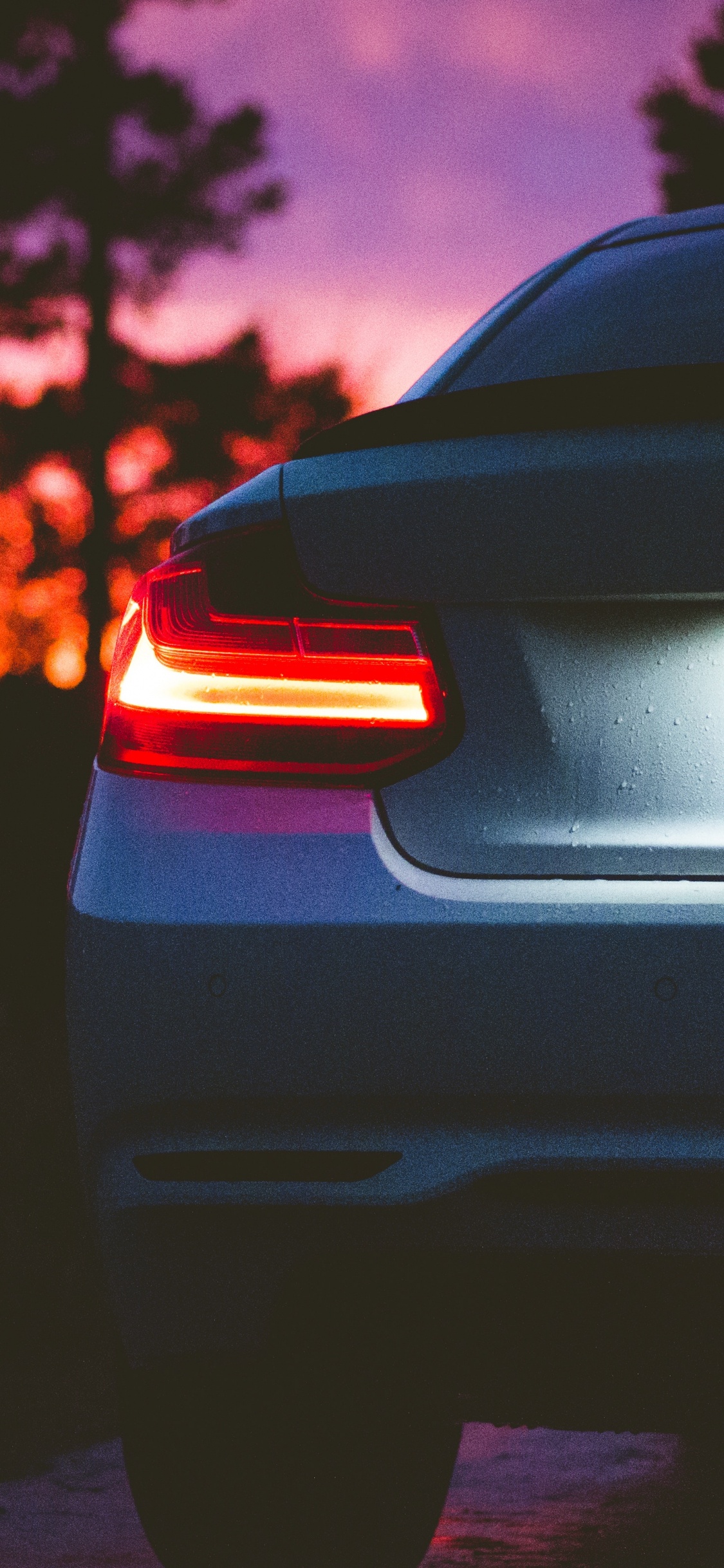 Обои авто, автомобильное освещение, свет, автомобиль, видео в разрешении 1125x2436