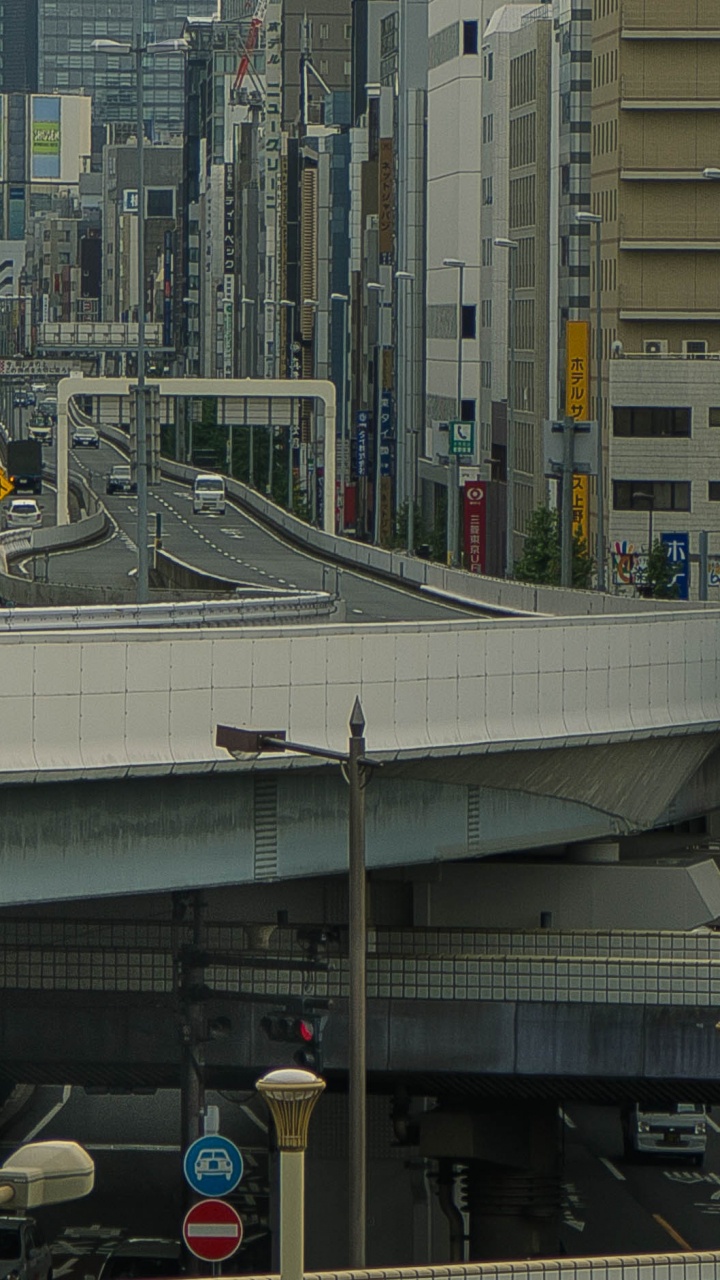 Обои общественный транспорт, Токио, городской район, транспорт, метрополия в разрешении 720x1280