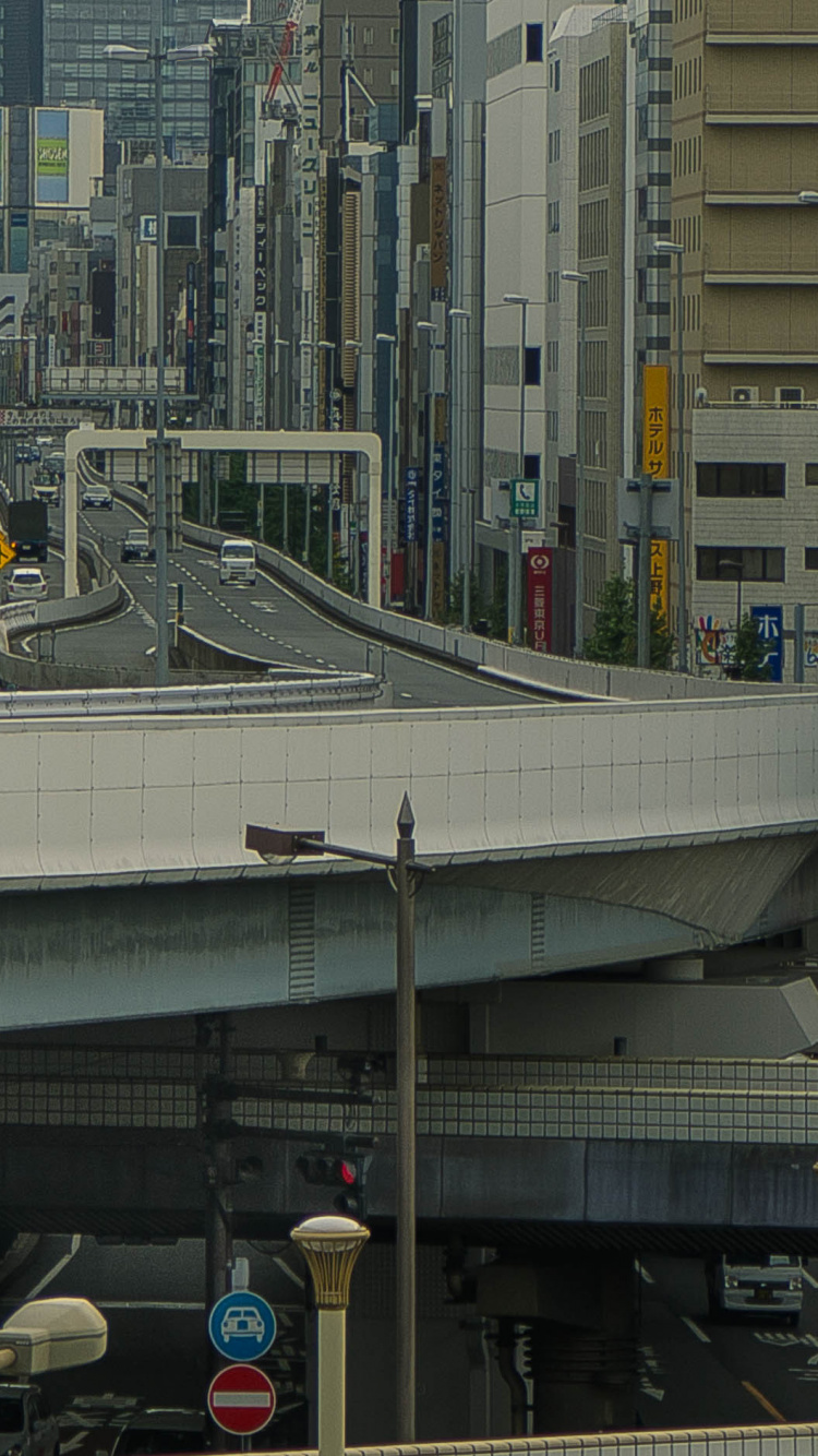 Обои общественный транспорт, Токио, городской район, транспорт, метрополия в разрешении 750x1334