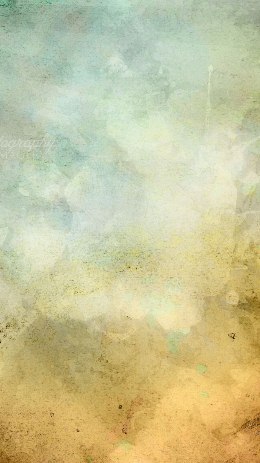 Обои акварельная живопись, живопись, акварельные краски, атмосфера, облако в разрешении 1080x1920