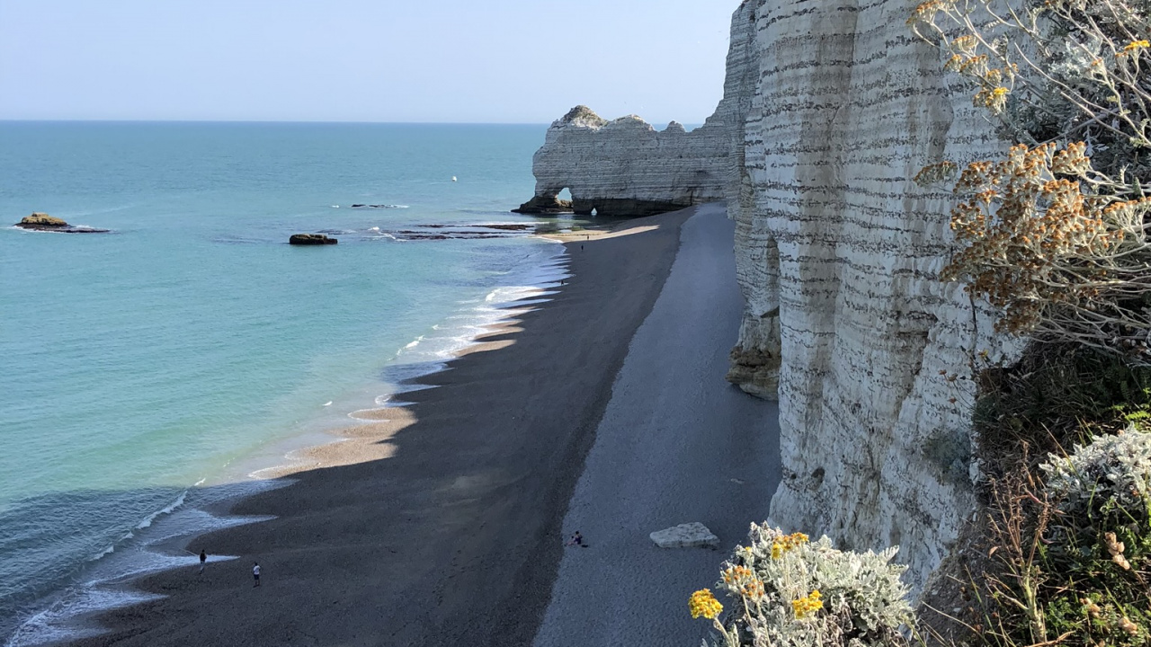 Обои побережье, мыс, водоем, рок, берег в разрешении 1280x720