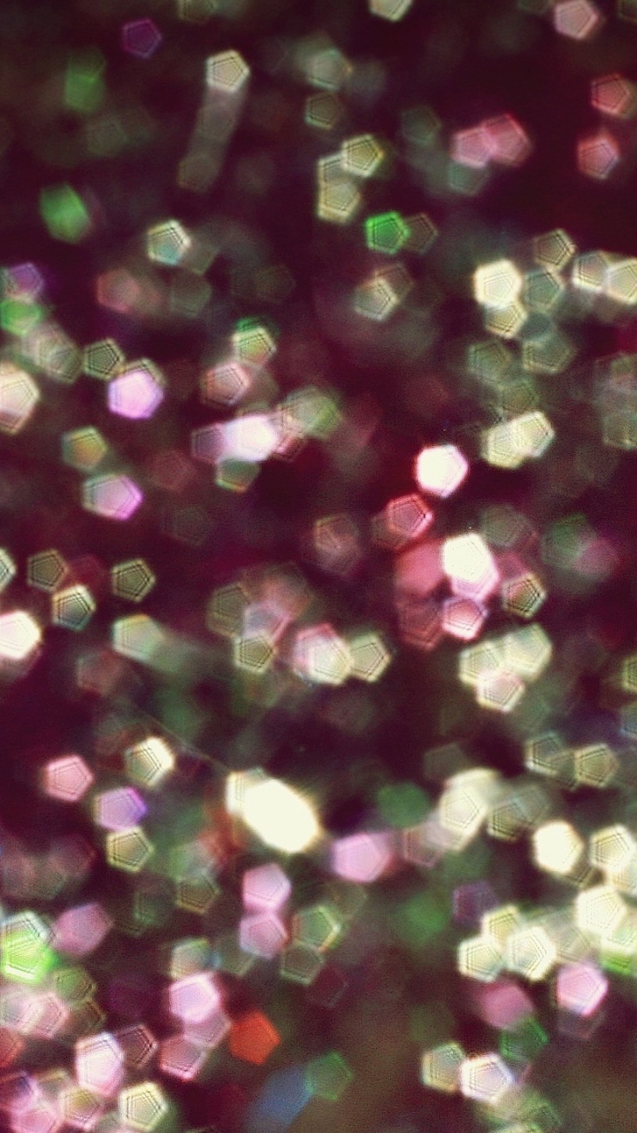 Обои боке, розовый, пурпурный цвет, Джей-Джей, блеск в разрешении 720x1280