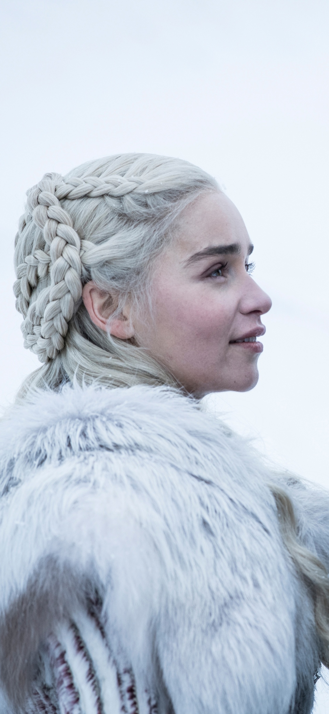 Обои Игра престолов, Джон Сноу, дейенерис таргариен, Игра Престолов - 8 сезон, мех в разрешении 1125x2436