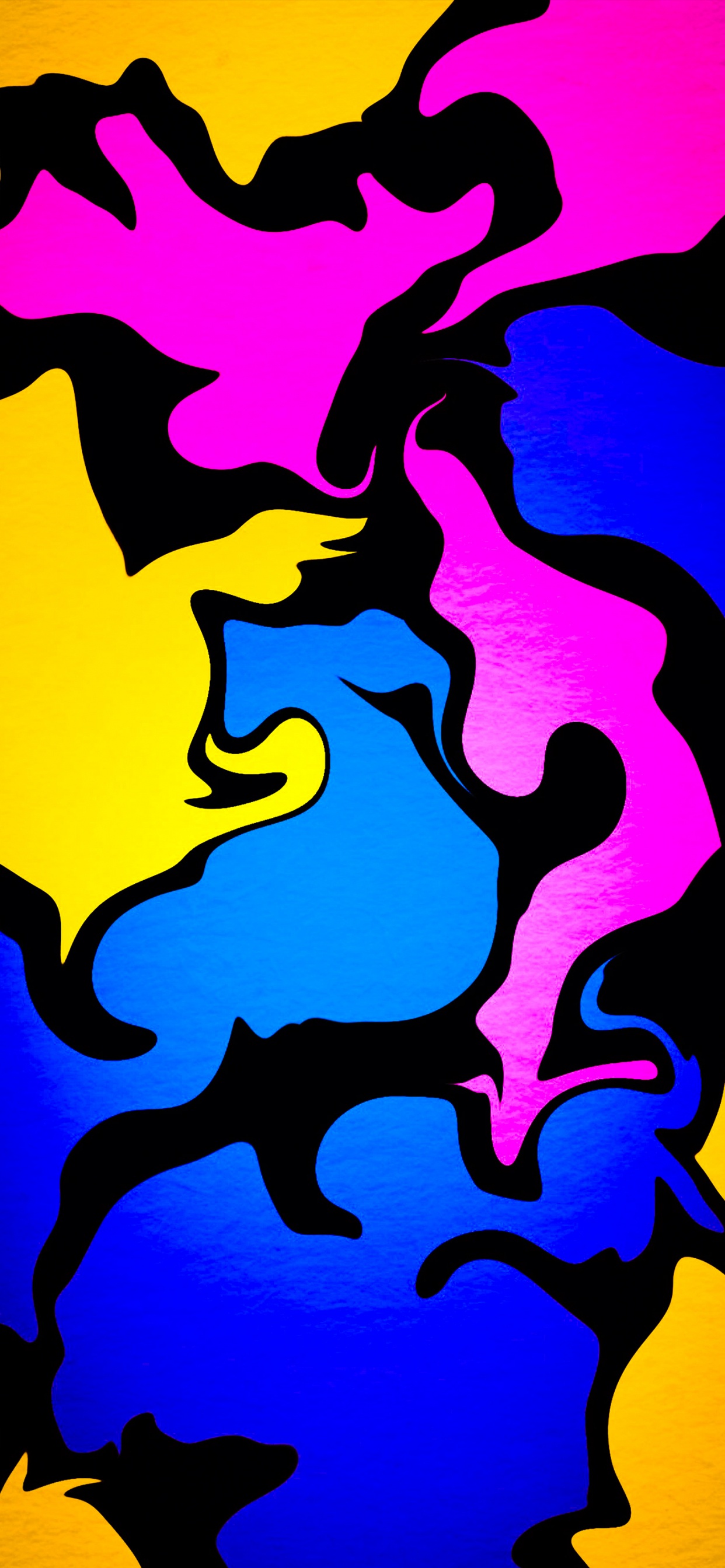 Обои визуальное искусство, рисование, арт, человек, природа в разрешении 1242x2688