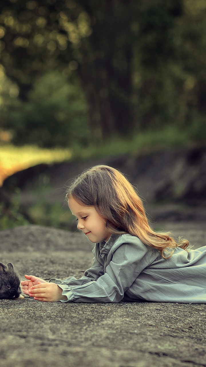 Обои природа, красота, дерево, сидящий, солнечный свет в разрешении 720x1280