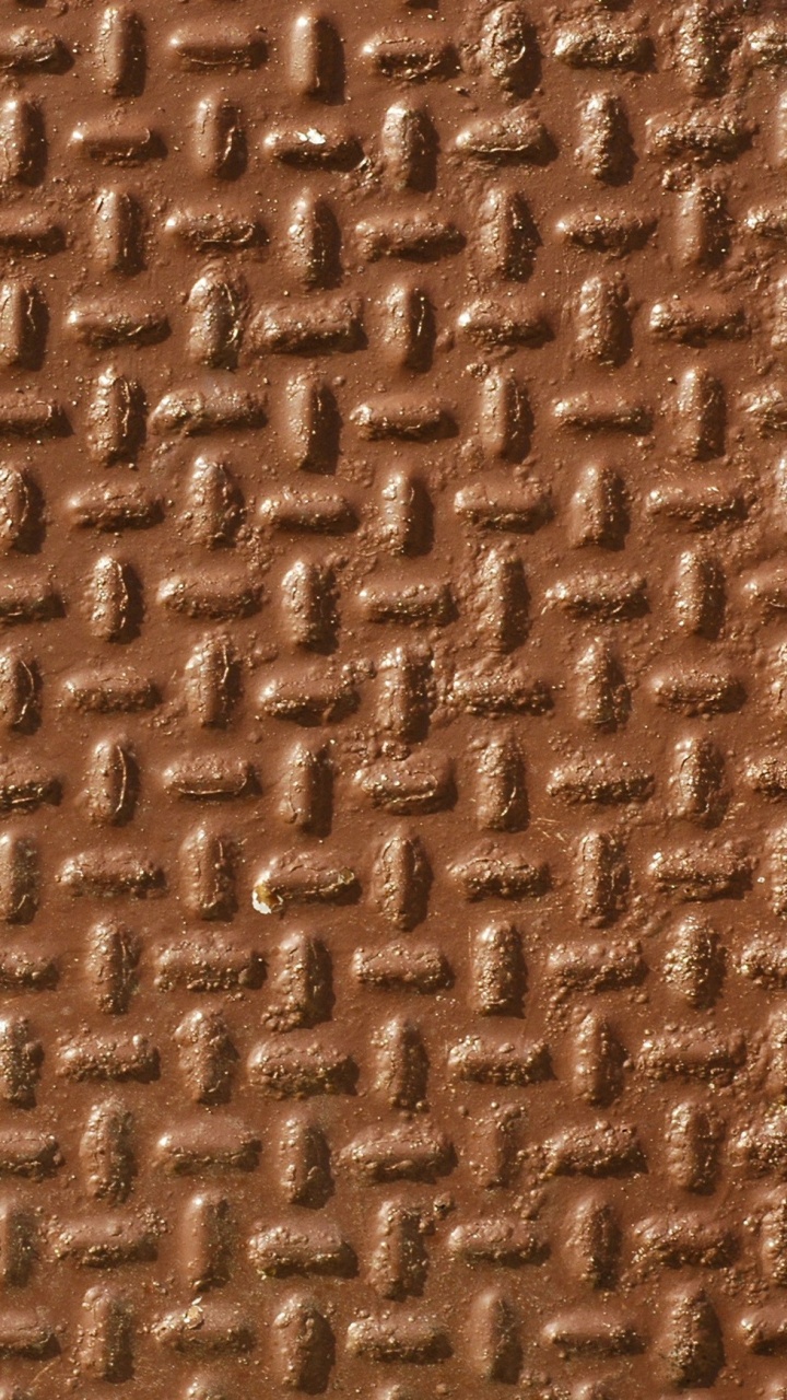 Обои текстура, металл, наложение текстуры, коричневый цвет, узор в разрешении 720x1280