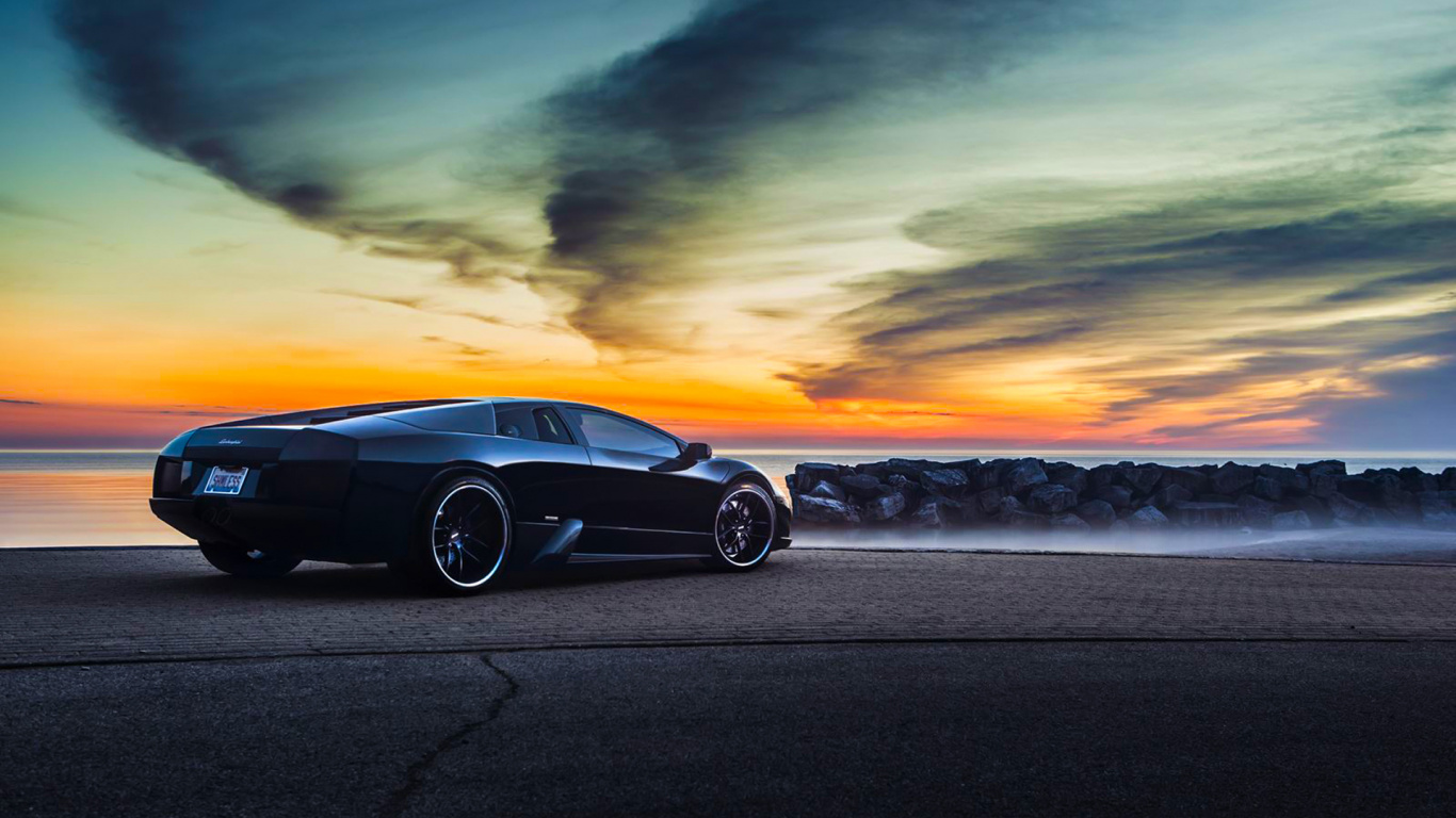 Обои lamborghini murcielago, Ламборджини, Ламборгини авентадор, lamborghini gallardo, суперкар в разрешении 1366x768