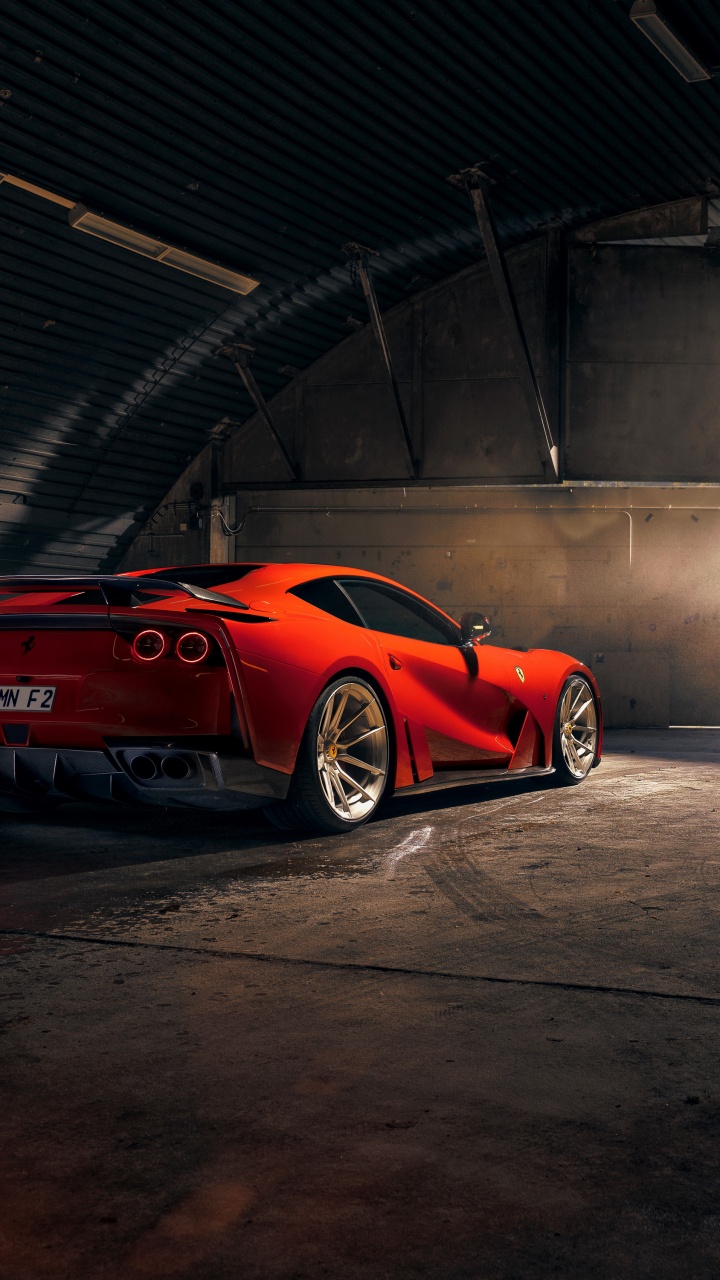 Обои авто, Ferrari, группы novitec, спорткар, кузов купе в разрешении 720x1280