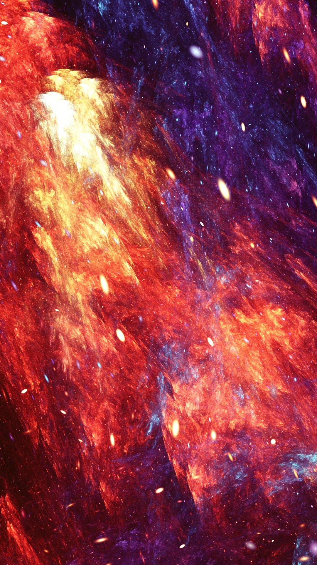 Обои туманность, наука, арт, астрономический объект, космическое пространство в разрешении 1080x1920