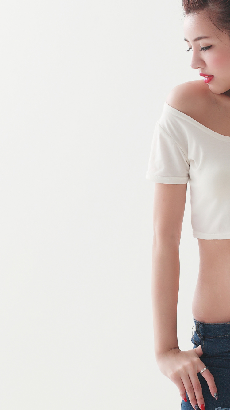 Обои плечо, сустав, верхняя одежда, желудок, рука в разрешении 750x1334