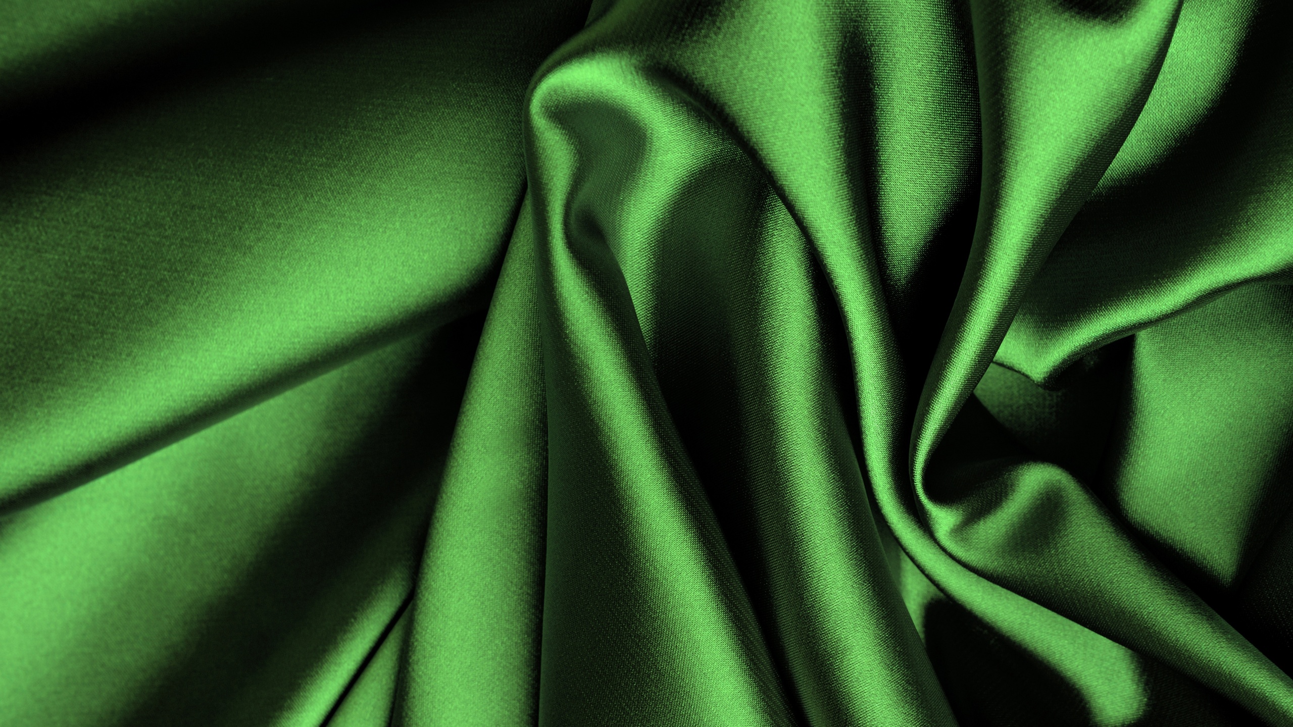 Обои шелк, ткань, зеленый, атласный, атлас - картинка на рабочий стол и  фото бесплатно