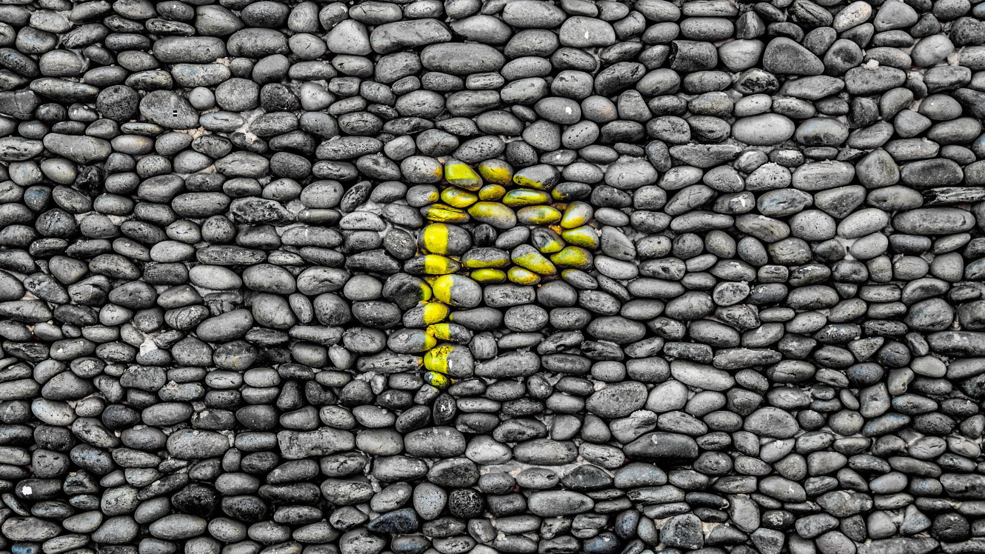Обои каменная стена, булыжник, гравий, рок, предпринимательство в разрешении 1920x1080