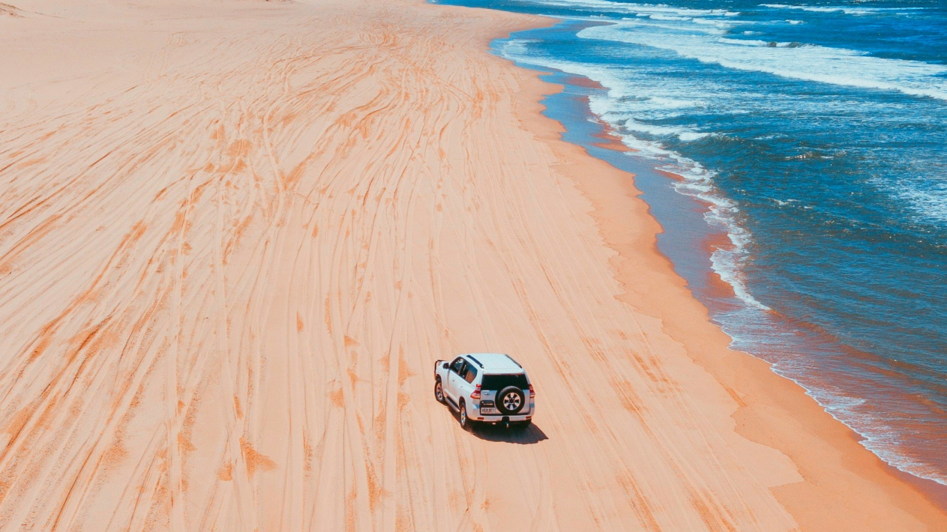 Обои поющий песок, Тойота hilux, легковые автомобили, toyota, Тойота Такома в разрешении 1366x768