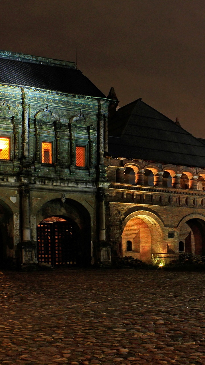 Обои Сиэтл, улица, ночь, город, городок в разрешении 720x1280