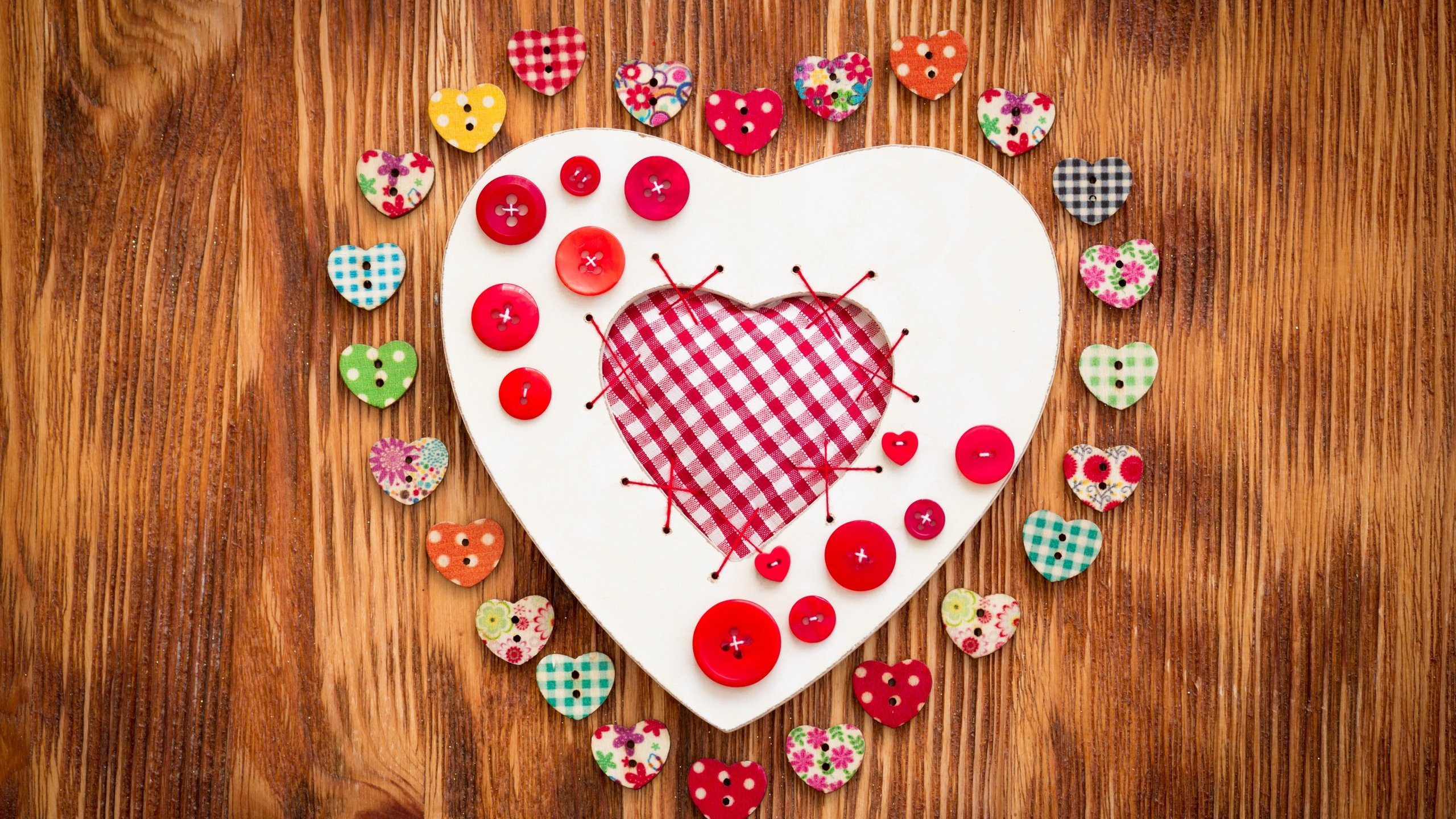 Обои сердце, День Святого Валентина, любовь, любовь сердца, роман в разрешении 2560x1440