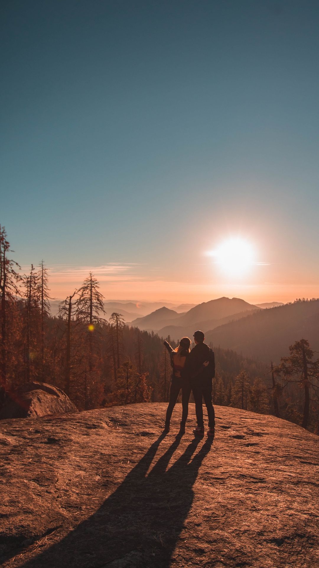 Обои путешествие, пара, растение, экорегион, облако в разрешении 1080x1920