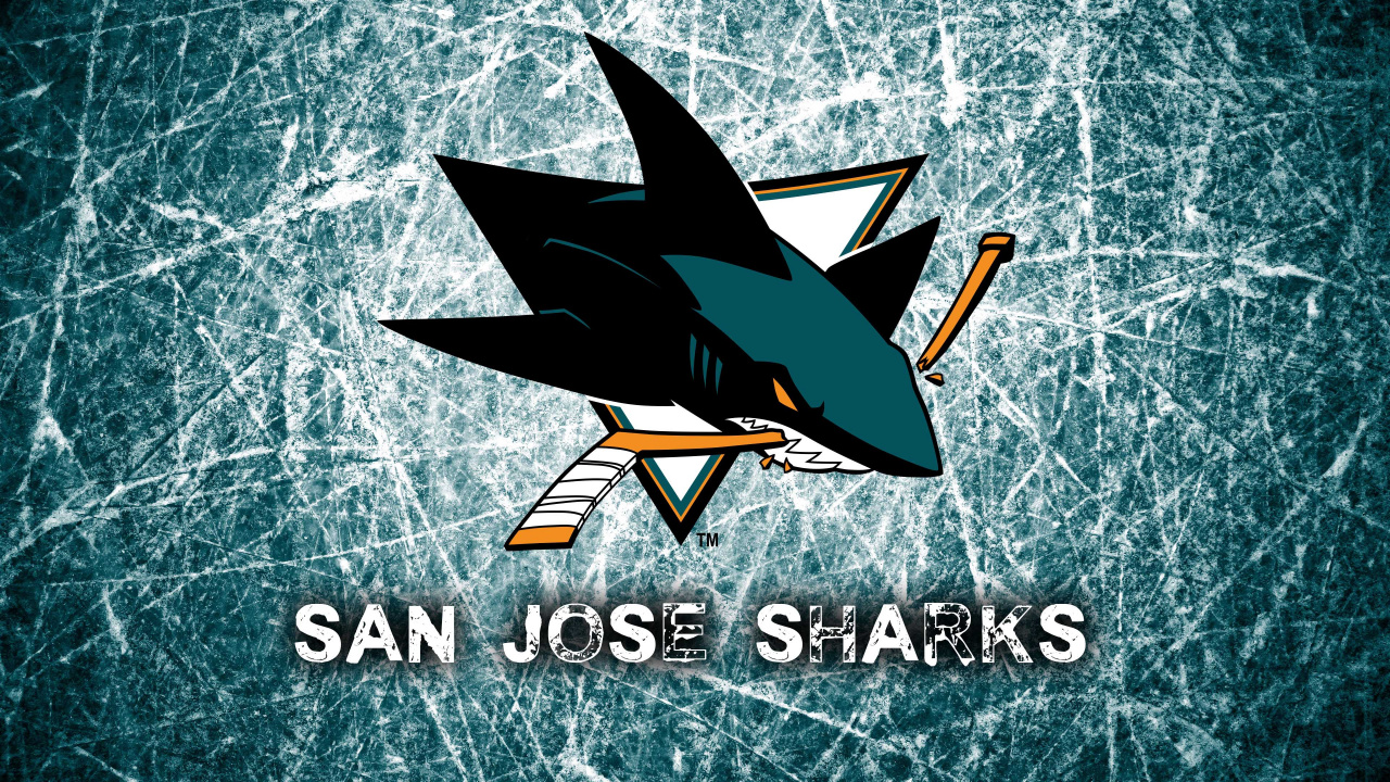 Обои Сан-Хосе Шаркс, национальная хоккейная лига, хоккей на льду, самолет, самолеты в разрешении 1280x720