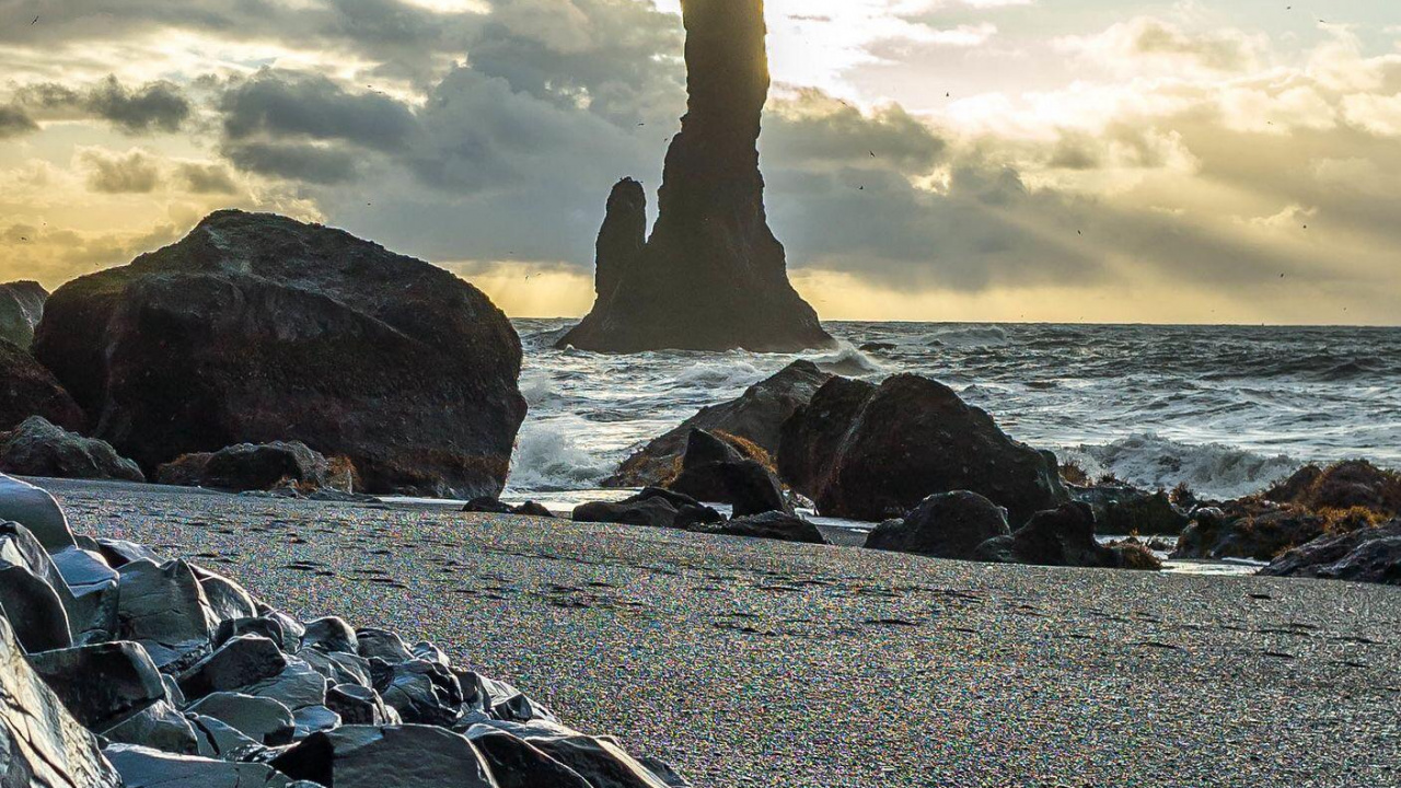 Обои море, облако, вода, природный ландшафт, солнечный свет в разрешении 1280x720