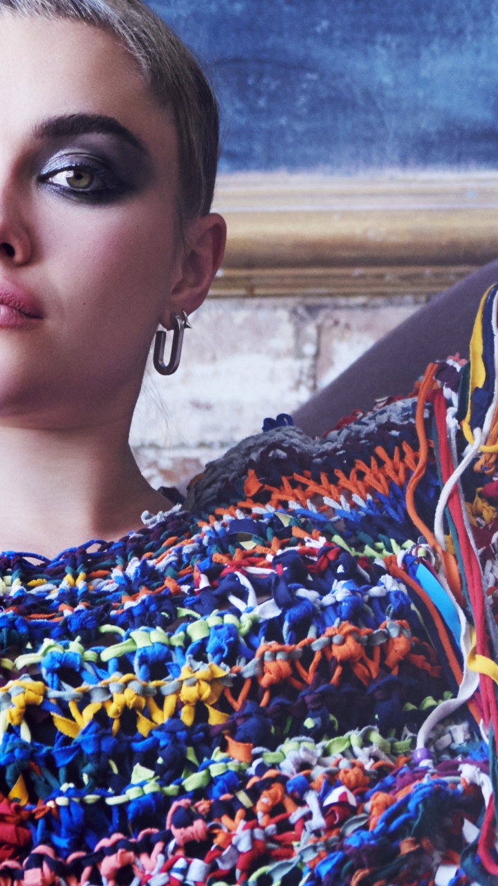 Обои Флоренс Пью, 92-я награда академии, не волнуйся, дорогая, знаменитость, голова в разрешении 720x1280