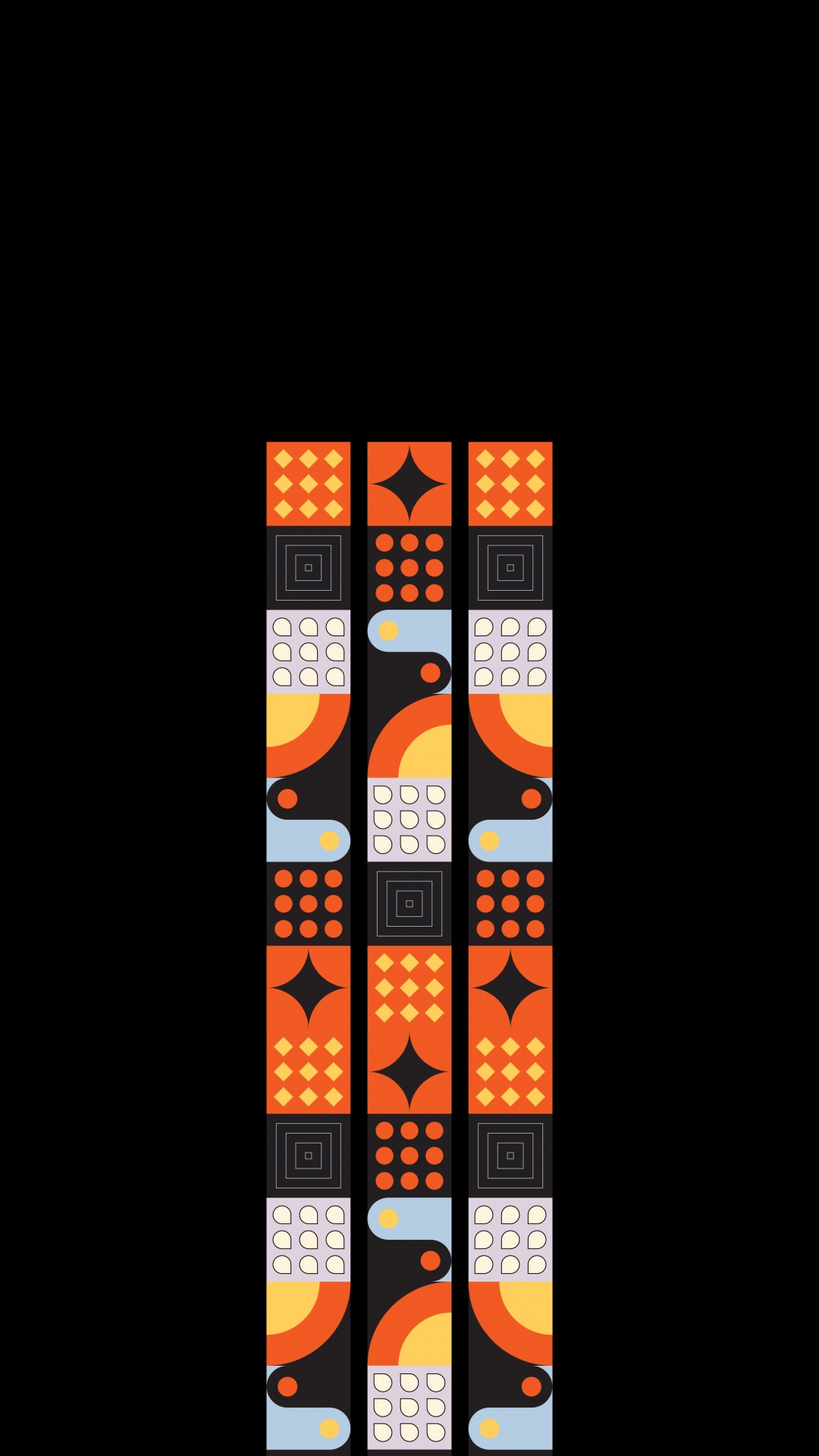 Обои окно, полутона и оттенки, символ, узор, прямоугольник в разрешении 1080x1920