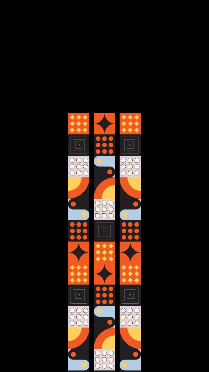 Обои окно, полутона и оттенки, символ, узор, прямоугольник в разрешении 720x1280