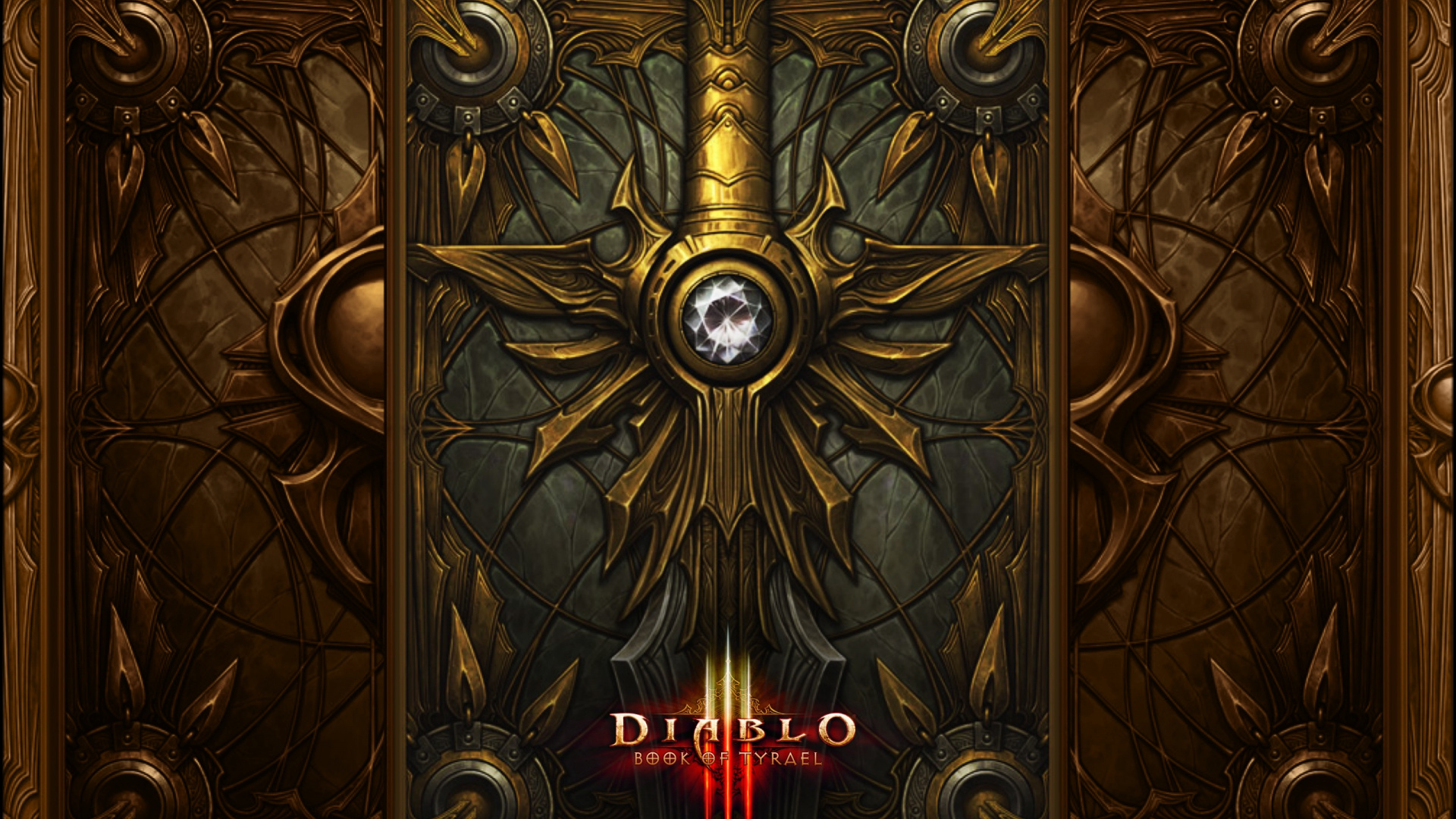 Обои Тираэль, Диабло 2, арт, темнота, игры в разрешении 1920x1080