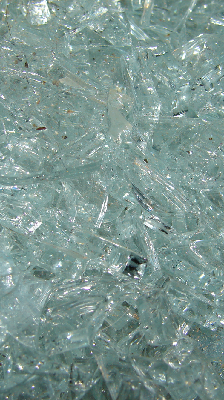 Обои стекло, текстура, вода, зима, зеркало в разрешении 750x1334