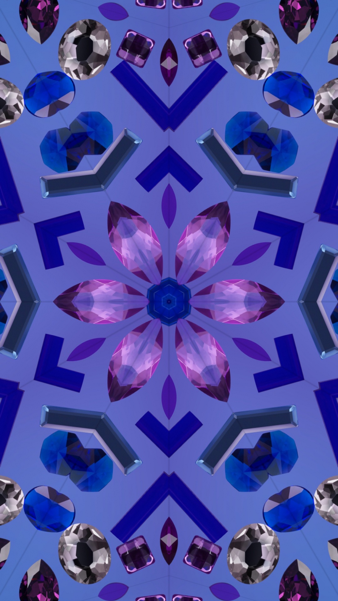 Обои яблоко, ios, калейдоскоп, apple, iOS 17 в разрешении 1080x1920