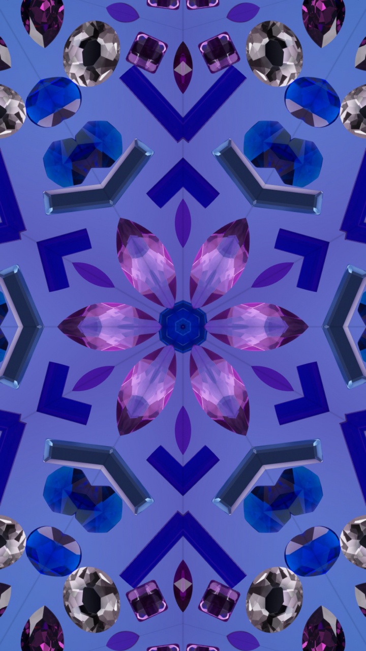 Обои яблоко, ios, калейдоскоп, apple, iOS 17 в разрешении 720x1280