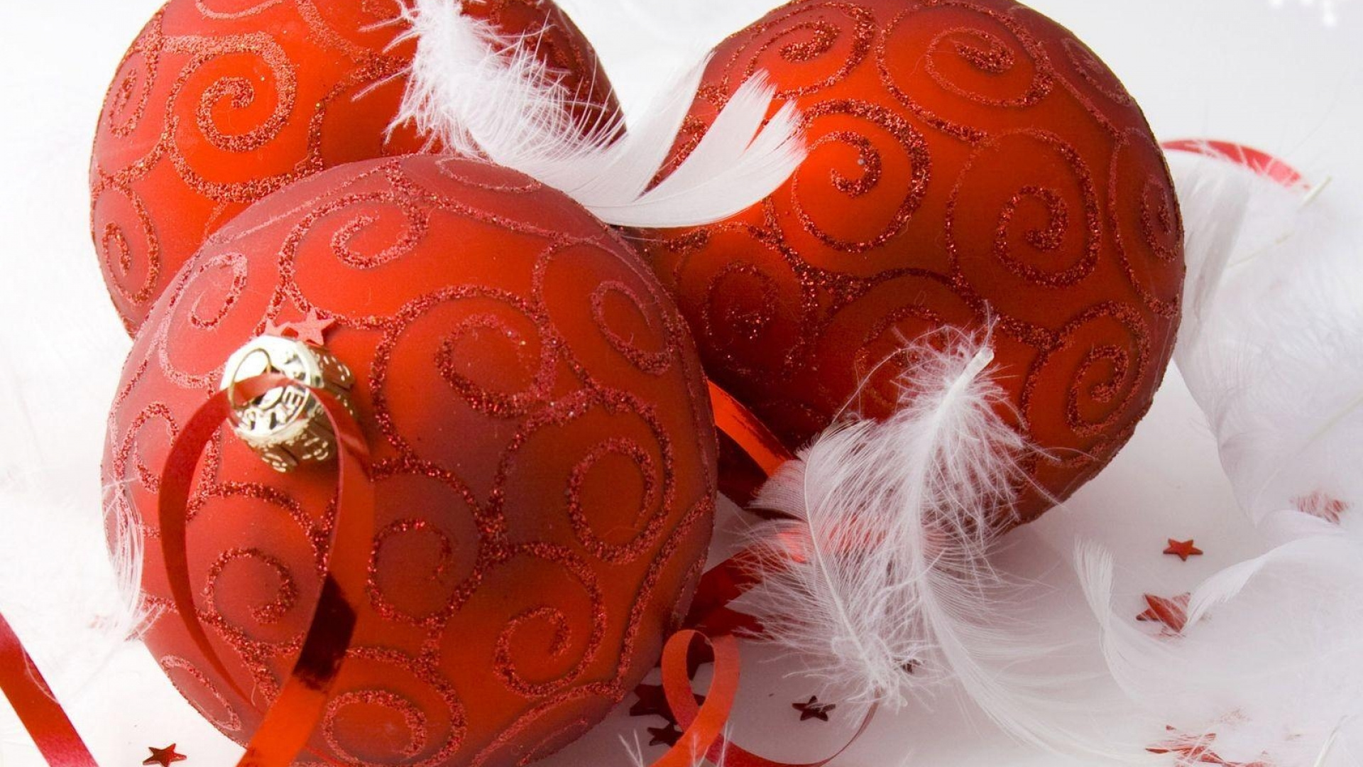 Обои Рождественские украшения, Новый год, новогоднее украшение, Апельсин, Сочельник в разрешении 1920x1080