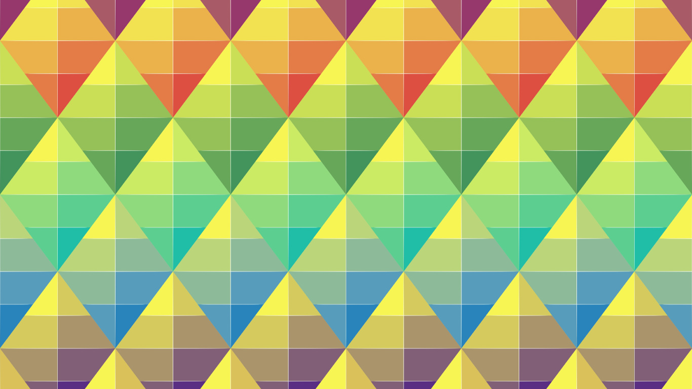 Обои фигура, треугольник, линия, желтый, узор в разрешении 1366x768