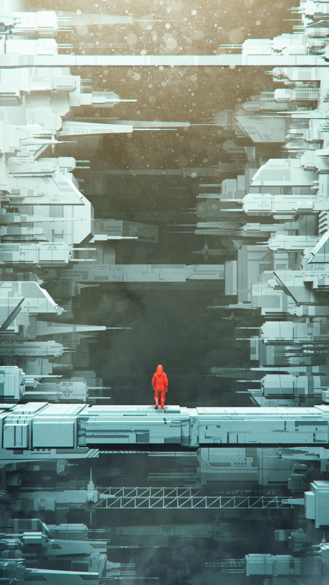 Обои арт, Научная фантастика, артист, иллюстрация, архитектура в разрешении 1080x1920