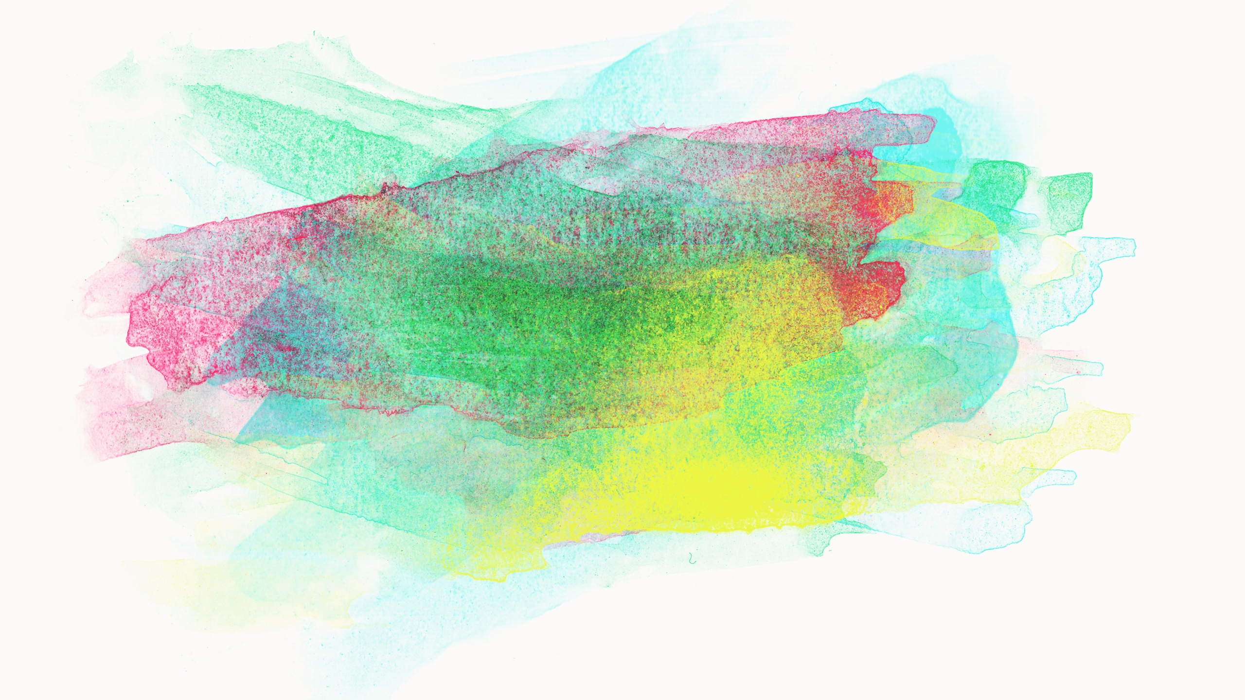 Обои акварельная живопись, ios, живопись, яблоко, художественная краска в разрешении 2560x1440