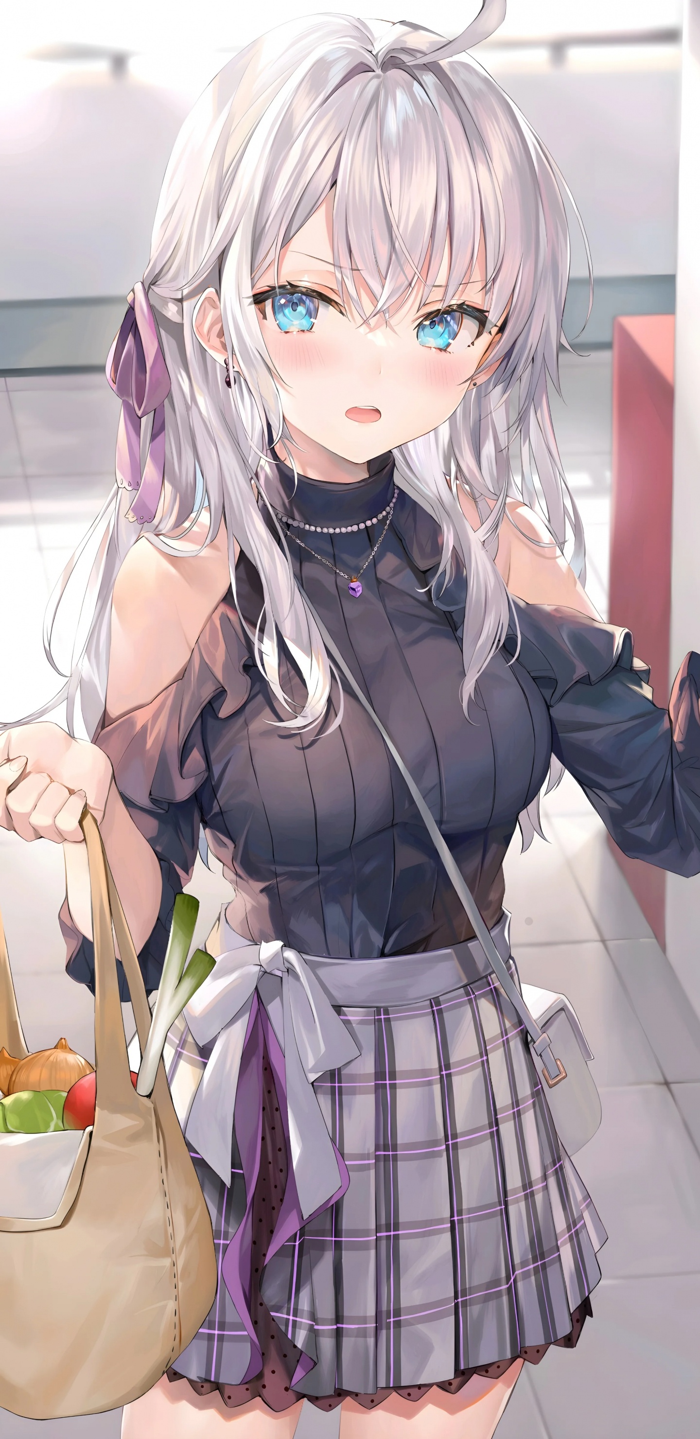 Обои аля аниме, мультик, мультфильм, аниме арт, анимация в разрешении 1440x2960