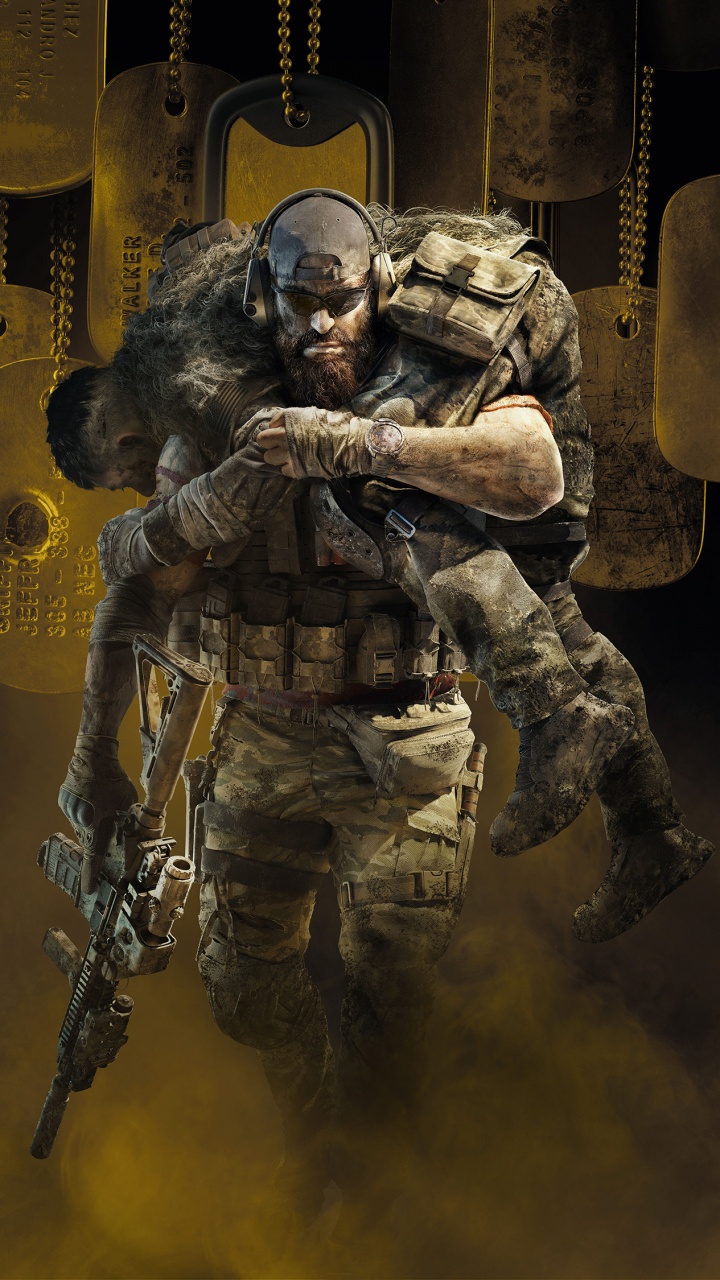 Обои Тома Клансиса Призрак Recon Останова, tom clancys ghost recon wildlands, солдат, военнослужащие, армия в разрешении 720x1280