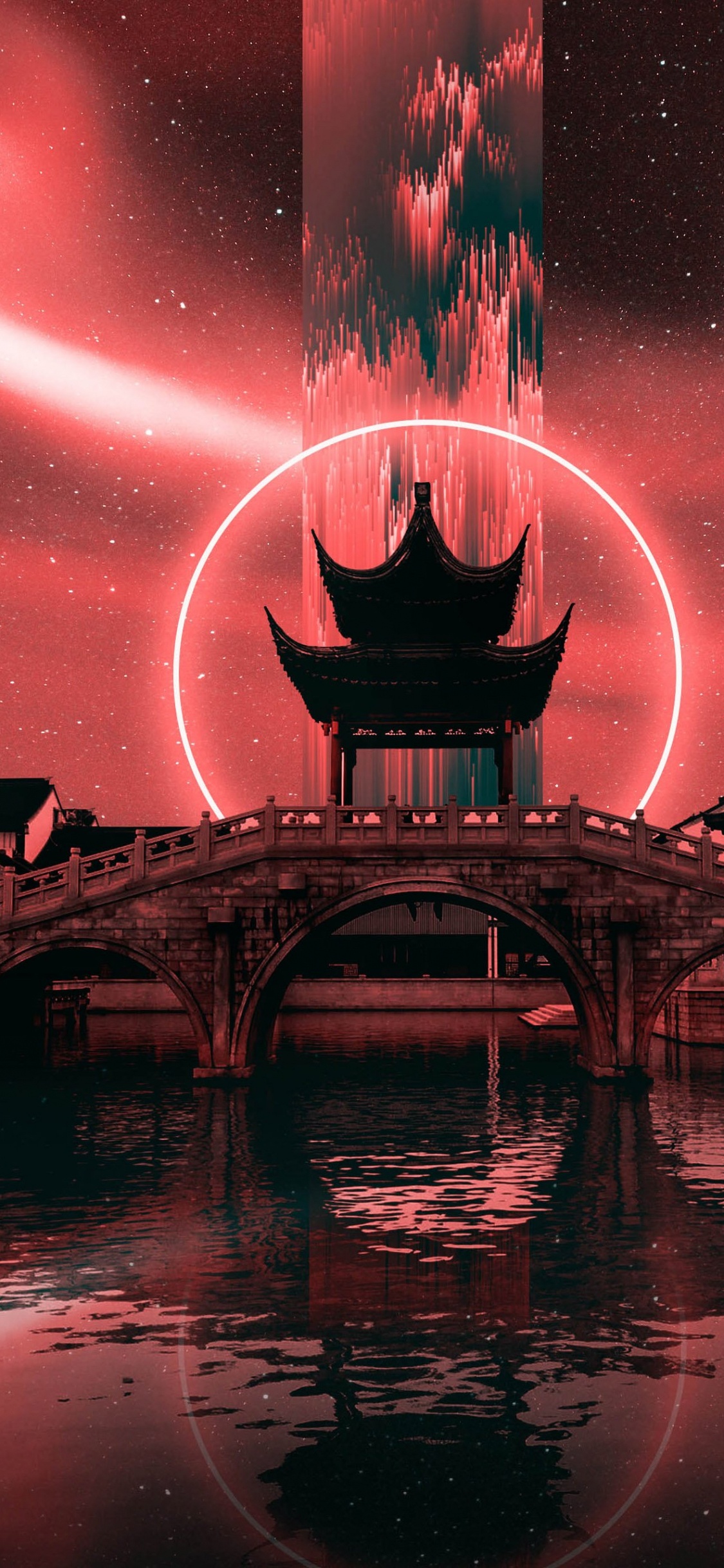 Обои аниме арт, аниме, арт, аниме стиль, песня в разрешении 1125x2436