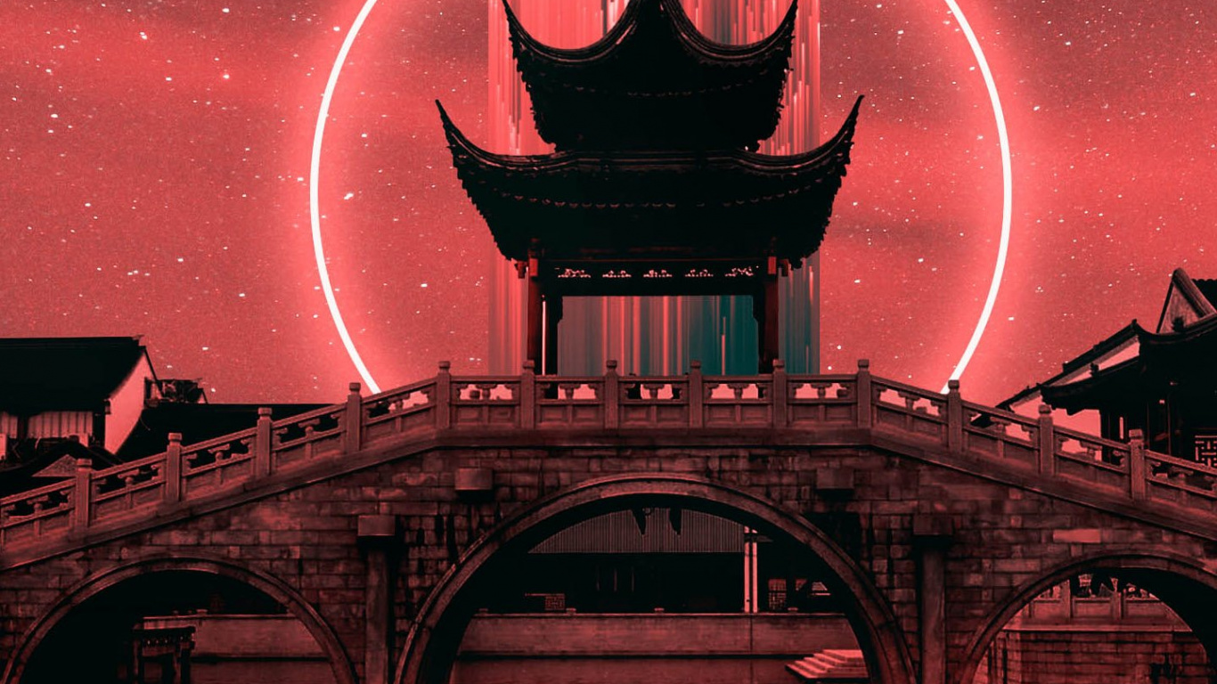 Обои аниме арт, аниме, арт, аниме стиль, песня в разрешении 1366x768