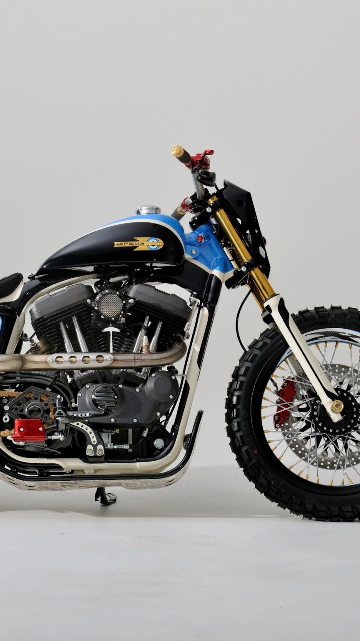 Обои мотоцикл, авто, автомобильные шины, обод, harley davidson cvo в разрешении 720x1280