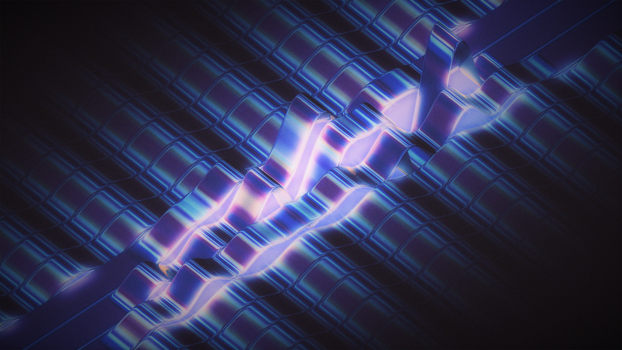 Обои свет, арт, синий, пурпур, Фиолетовый в разрешении 1280x720