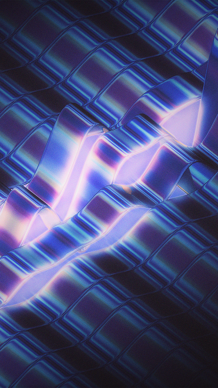 Обои свет, арт, синий, пурпур, Фиолетовый в разрешении 750x1334