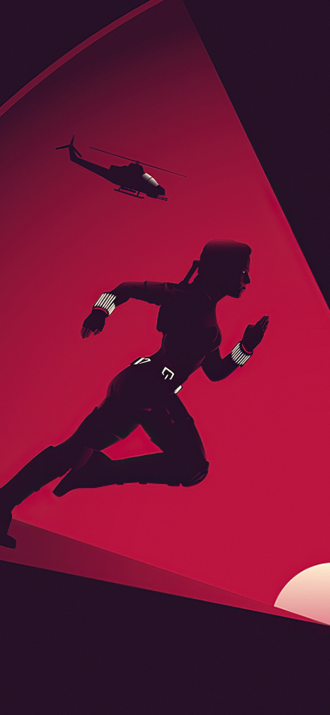 Обои Black Widow Minimal Movie Poster в разрешении 1125x2436