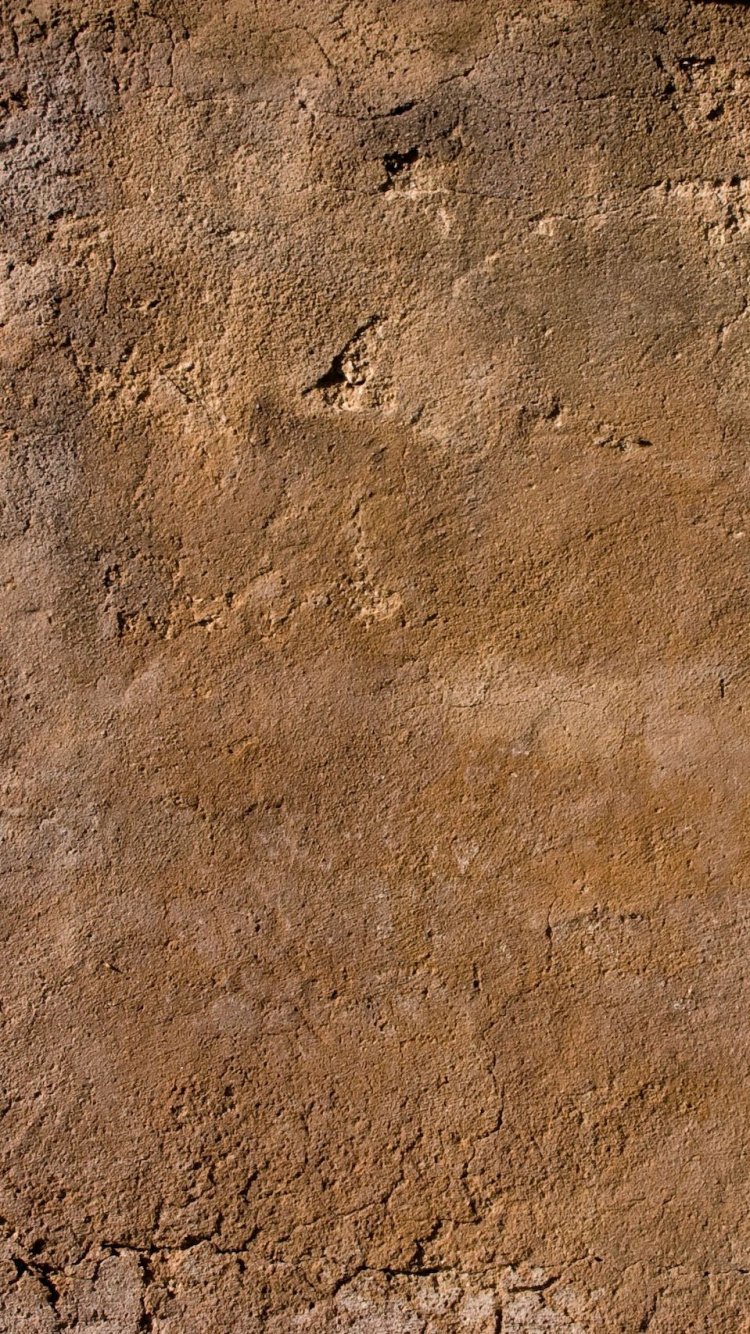 Обои текстура, стена, коричневый цвет, почва, геология в разрешении 750x1334