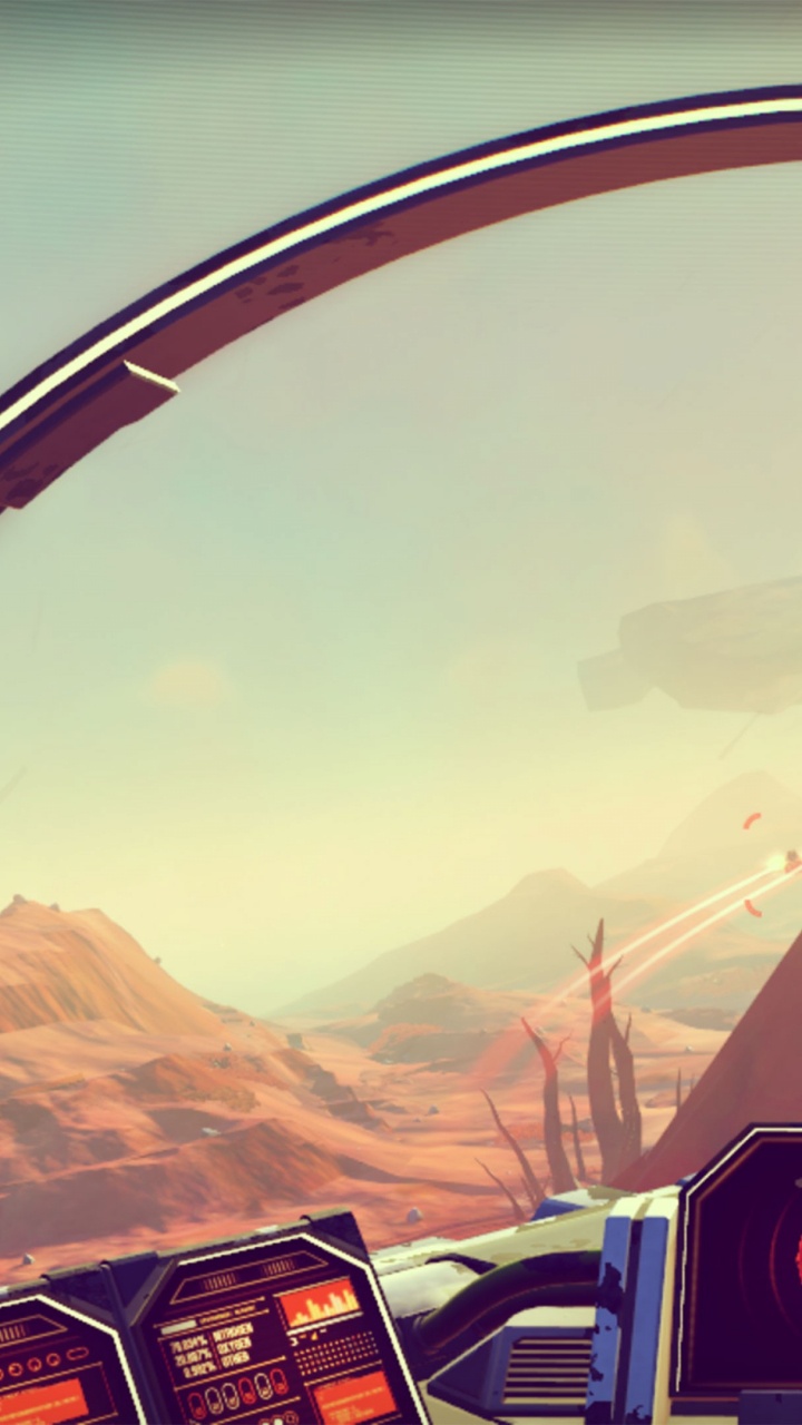 Обои playstation 4, компьютерная игра, Нет Неба-Мане, видео, небо в разрешении 720x1280