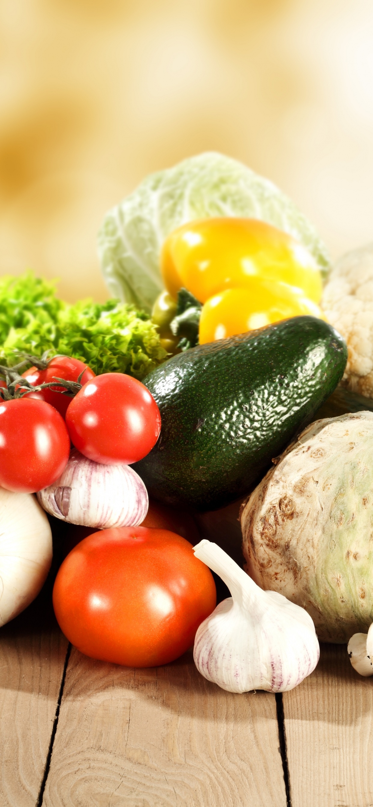 Обои овощ, природные продукты, пища, вегетарианская пища, ингредиент в разрешении 1242x2688