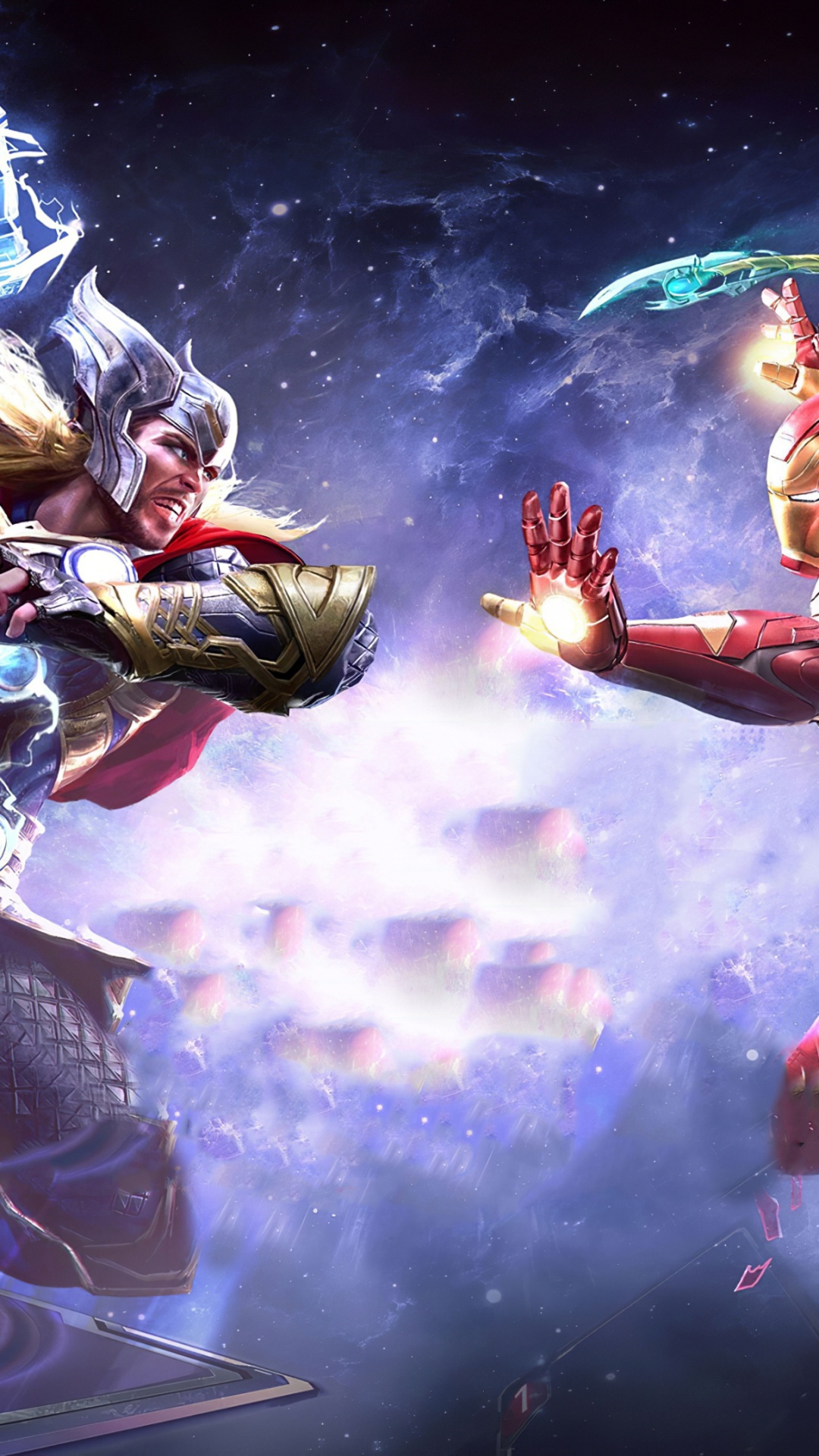 Обои чудо дуэль, Дормамму, геймплей, андроид, мультфильм в разрешении 1080x1920