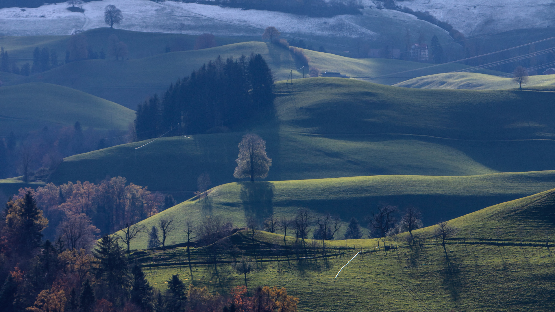 Обои природный ландшафт, нагорье, холм, горный рельеф, облако в разрешении 1920x1080