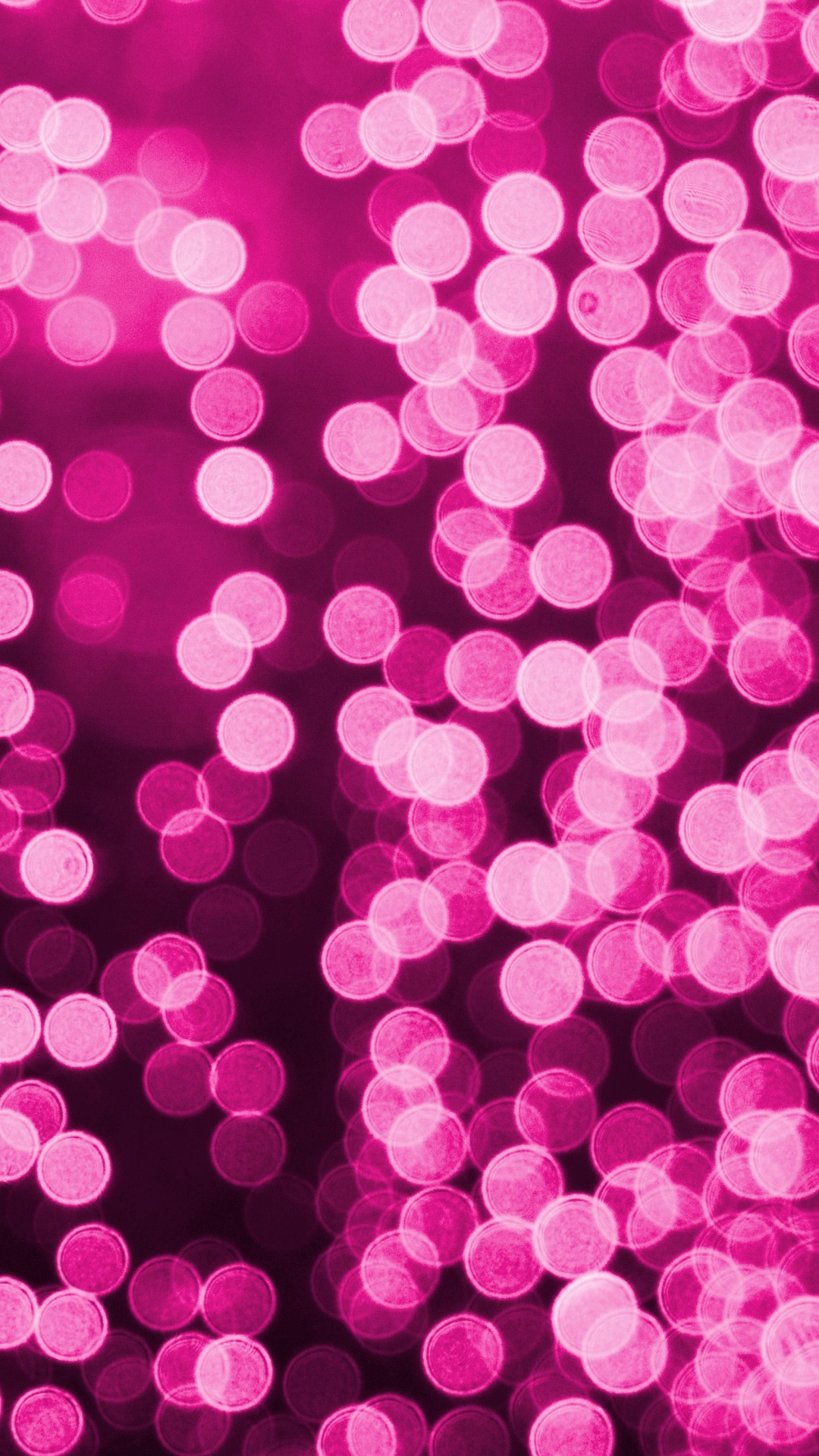 Обои боке, цвет, розовый, пурпурный цвет, узор в разрешении 1080x1920